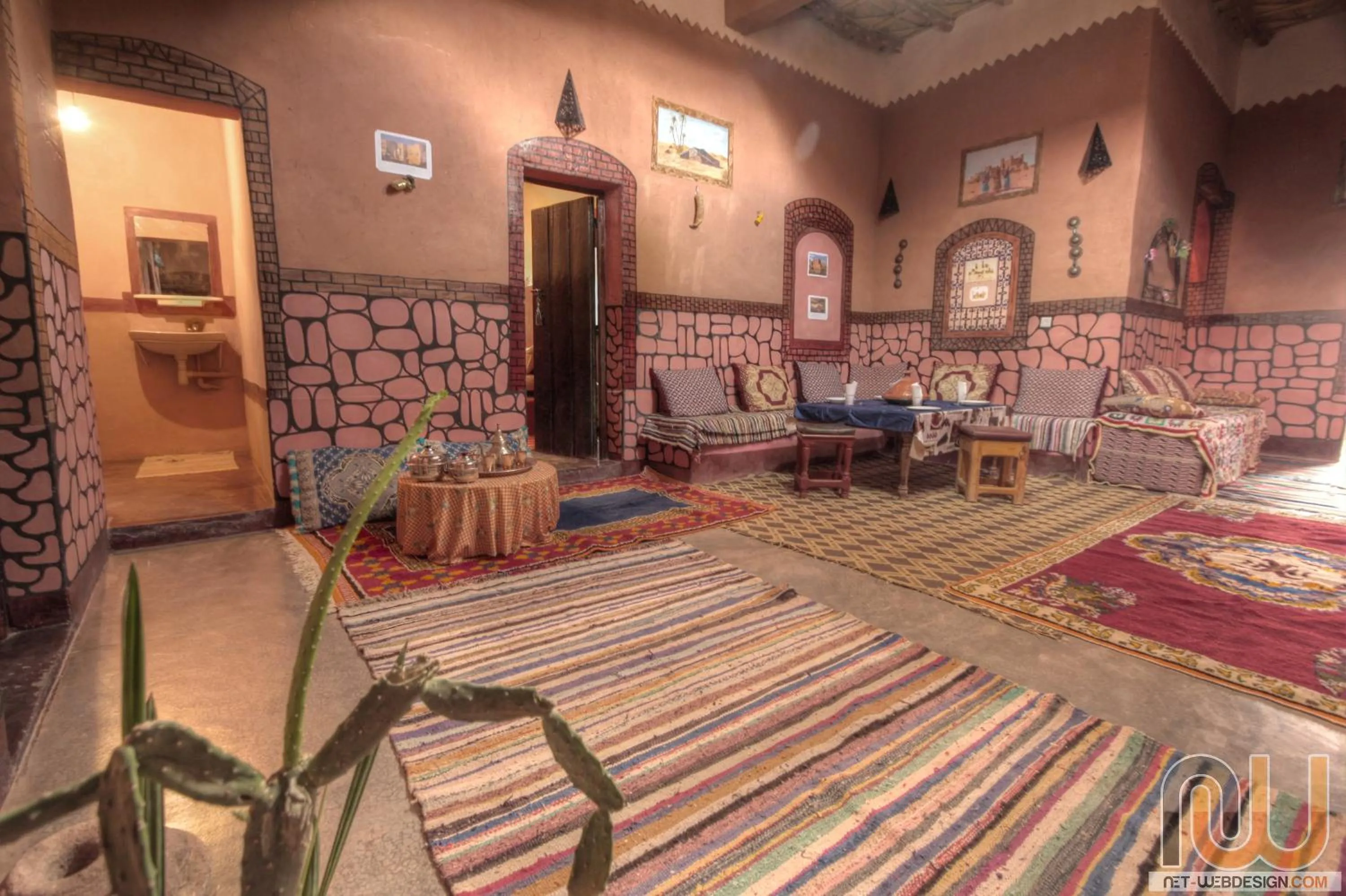 View (from property/room) in Kasbah tifaoute ait Ben haddou