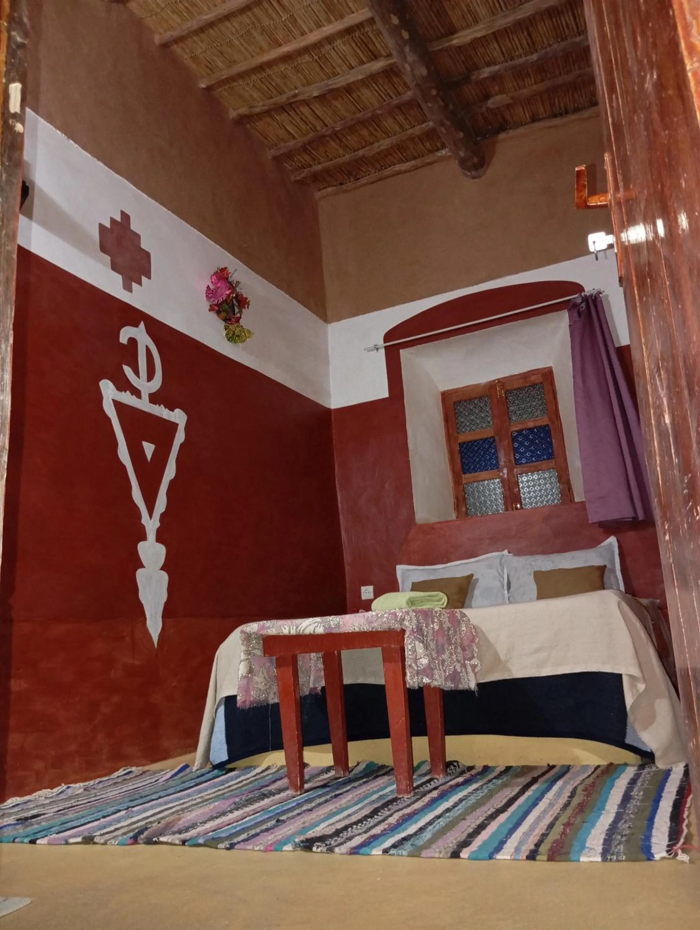 Bed in Kasbah tifaoute ait Ben haddou