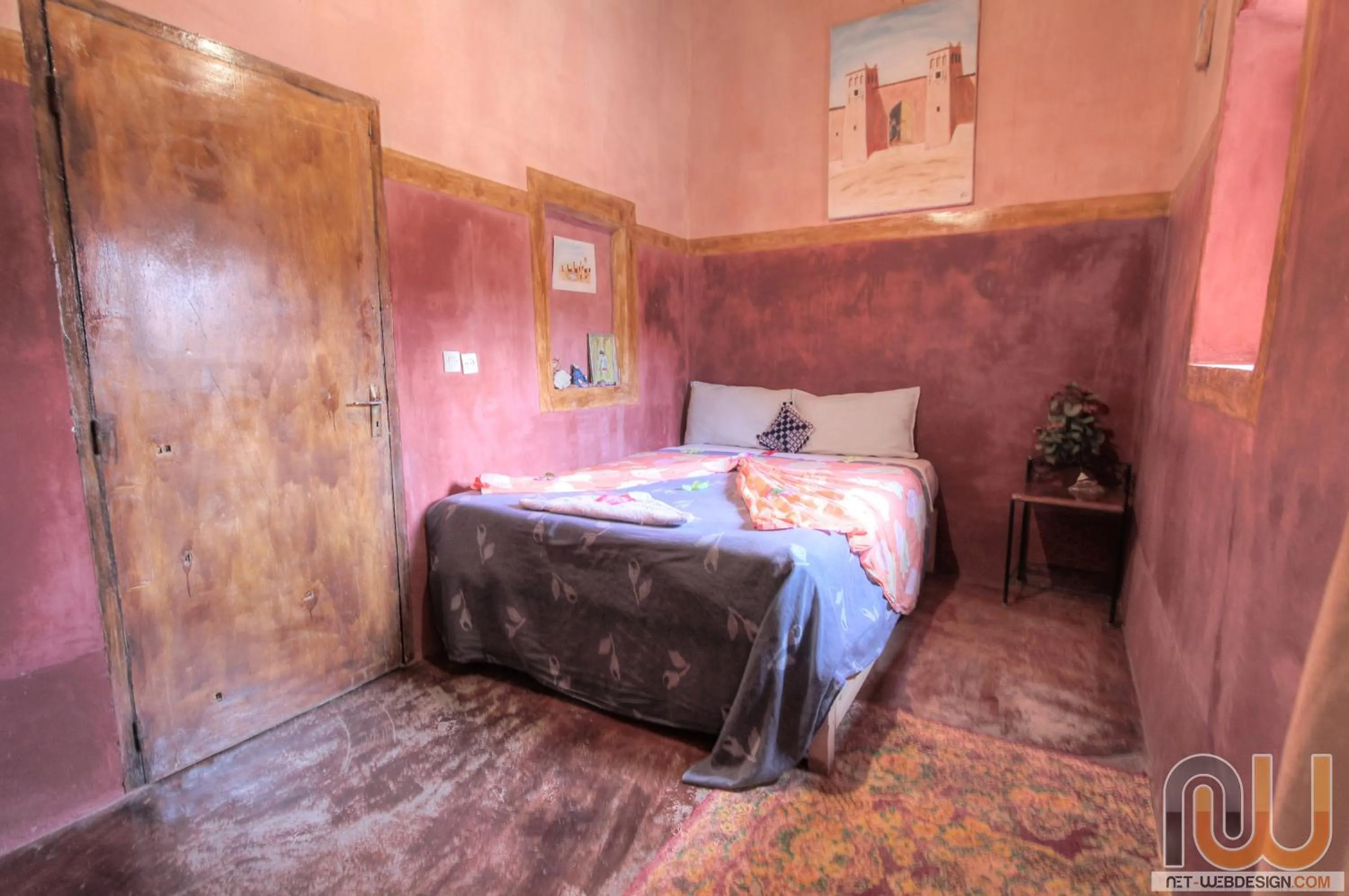 Bed in Kasbah tifaoute ait Ben haddou