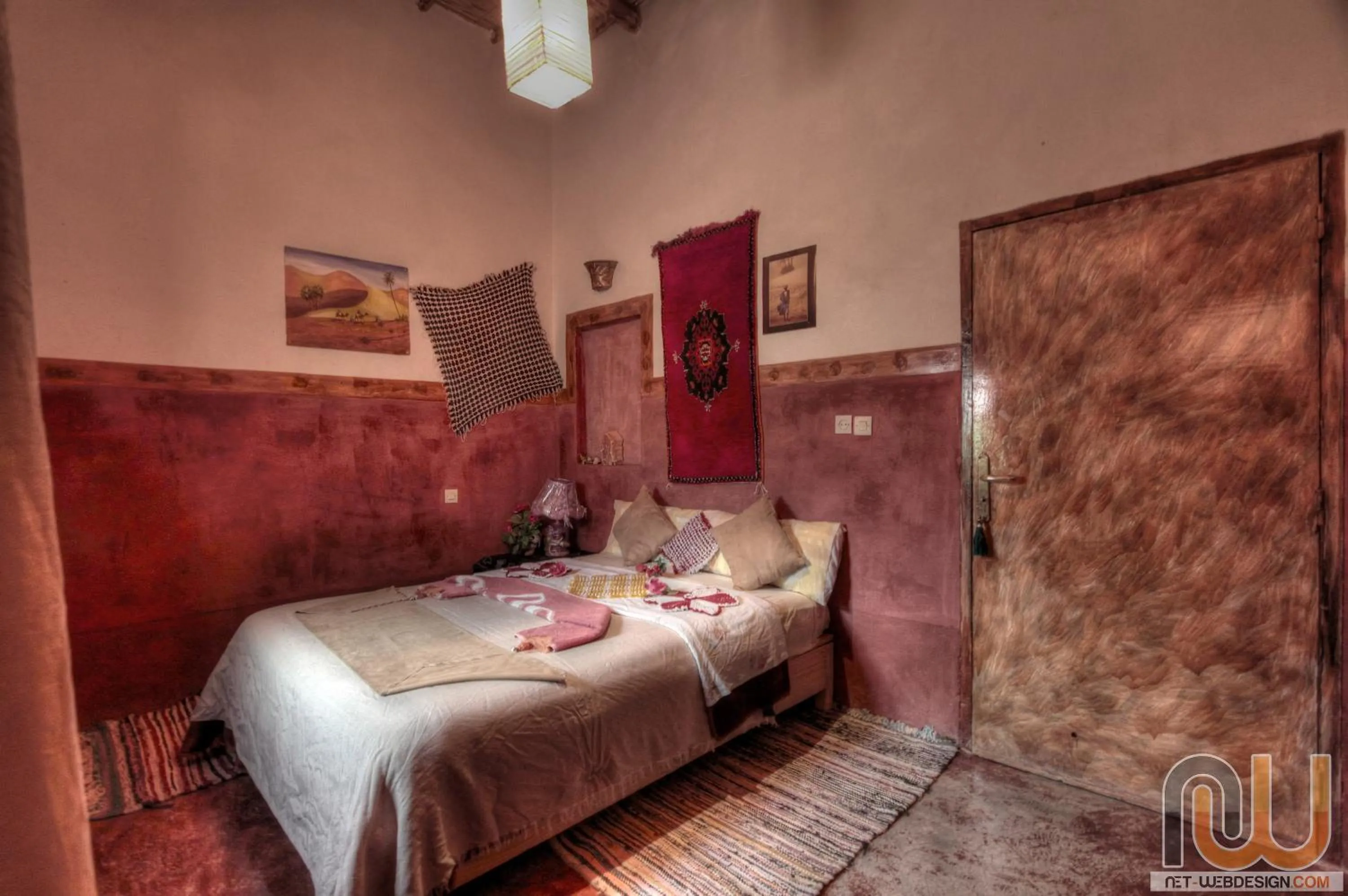 Bed in Kasbah tifaoute ait Ben haddou