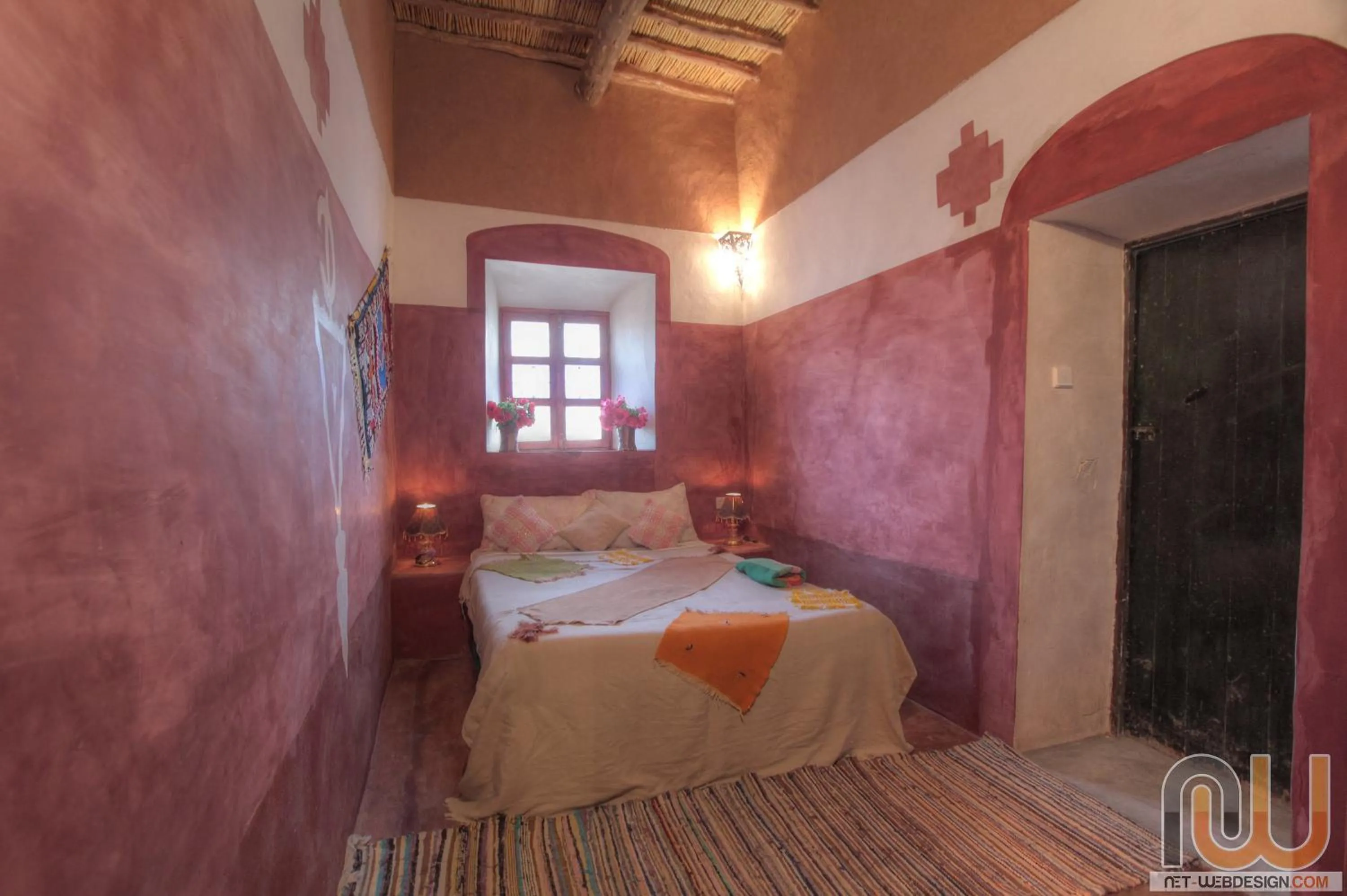 Bed in Kasbah tifaoute ait Ben haddou