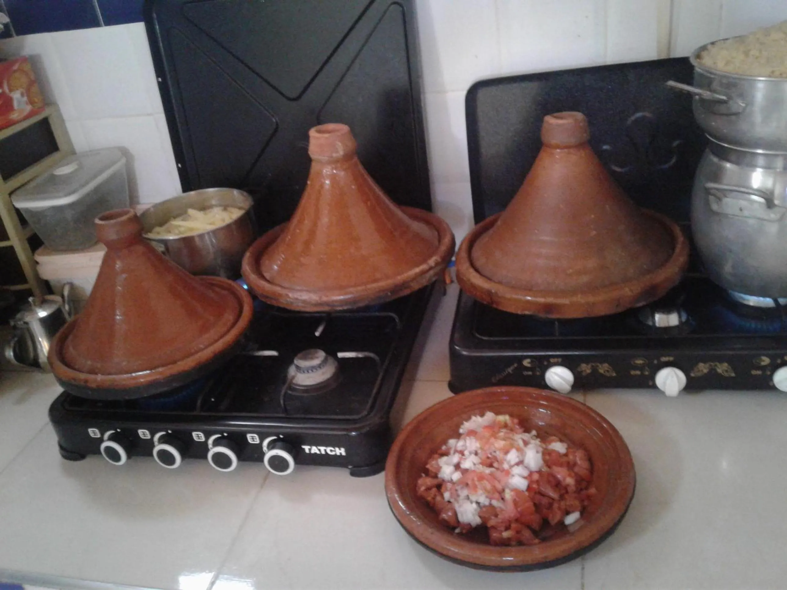 Food and drinks in Kasbah tifaoute ait Ben haddou