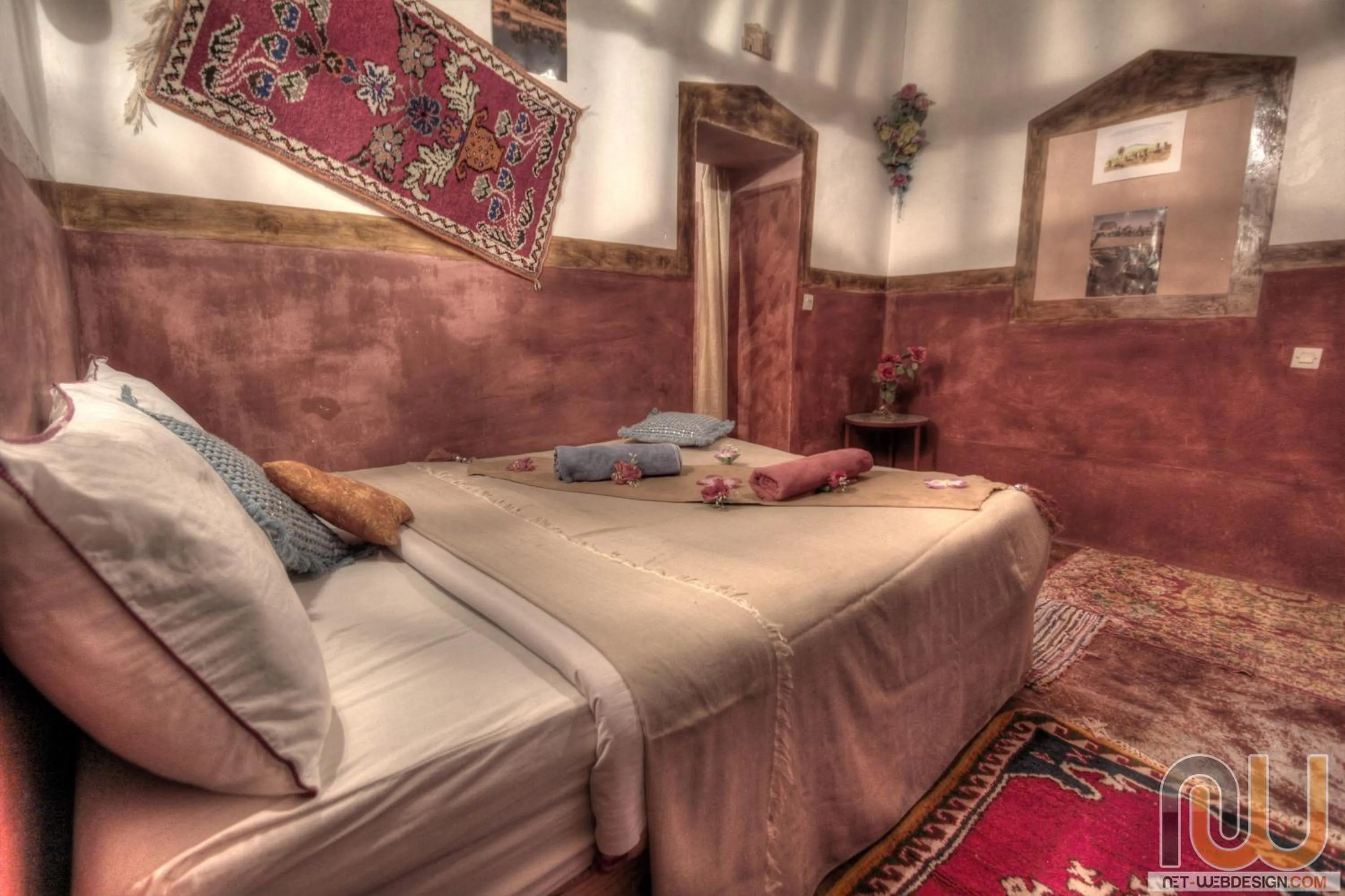 Bed in Kasbah tifaoute ait Ben haddou