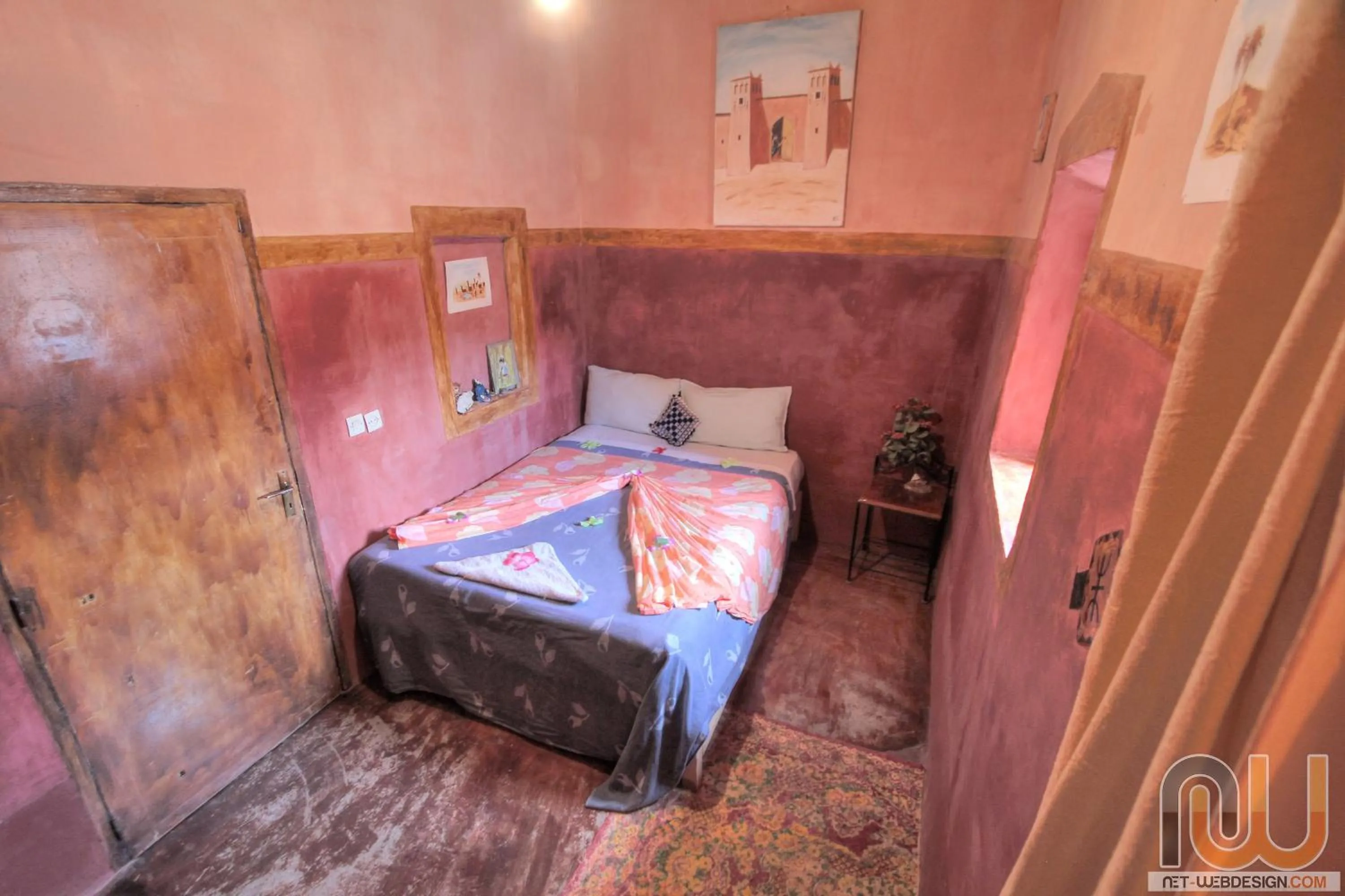 Bed in Kasbah tifaoute ait Ben haddou
