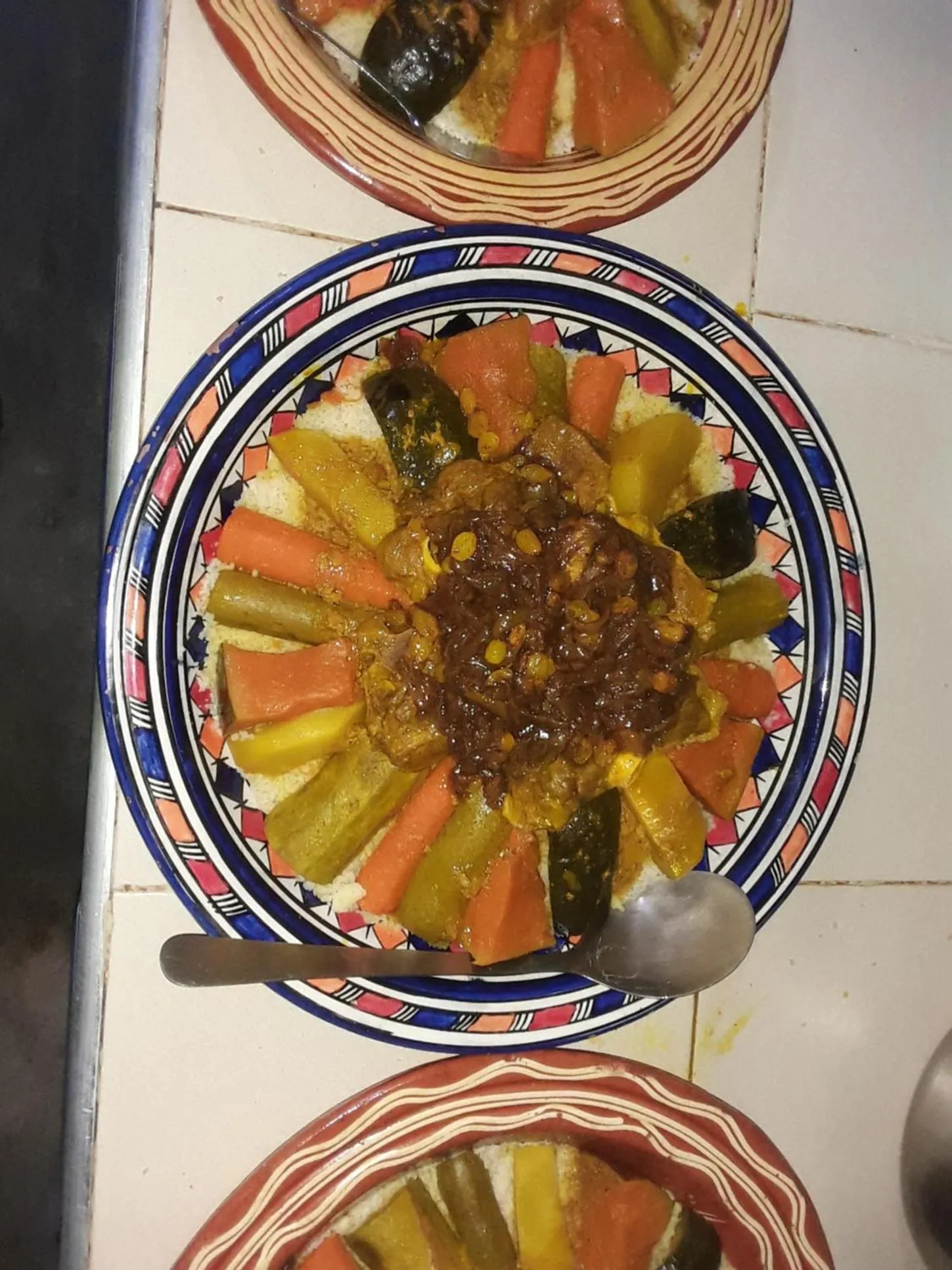 Food and drinks in Kasbah tifaoute ait Ben haddou