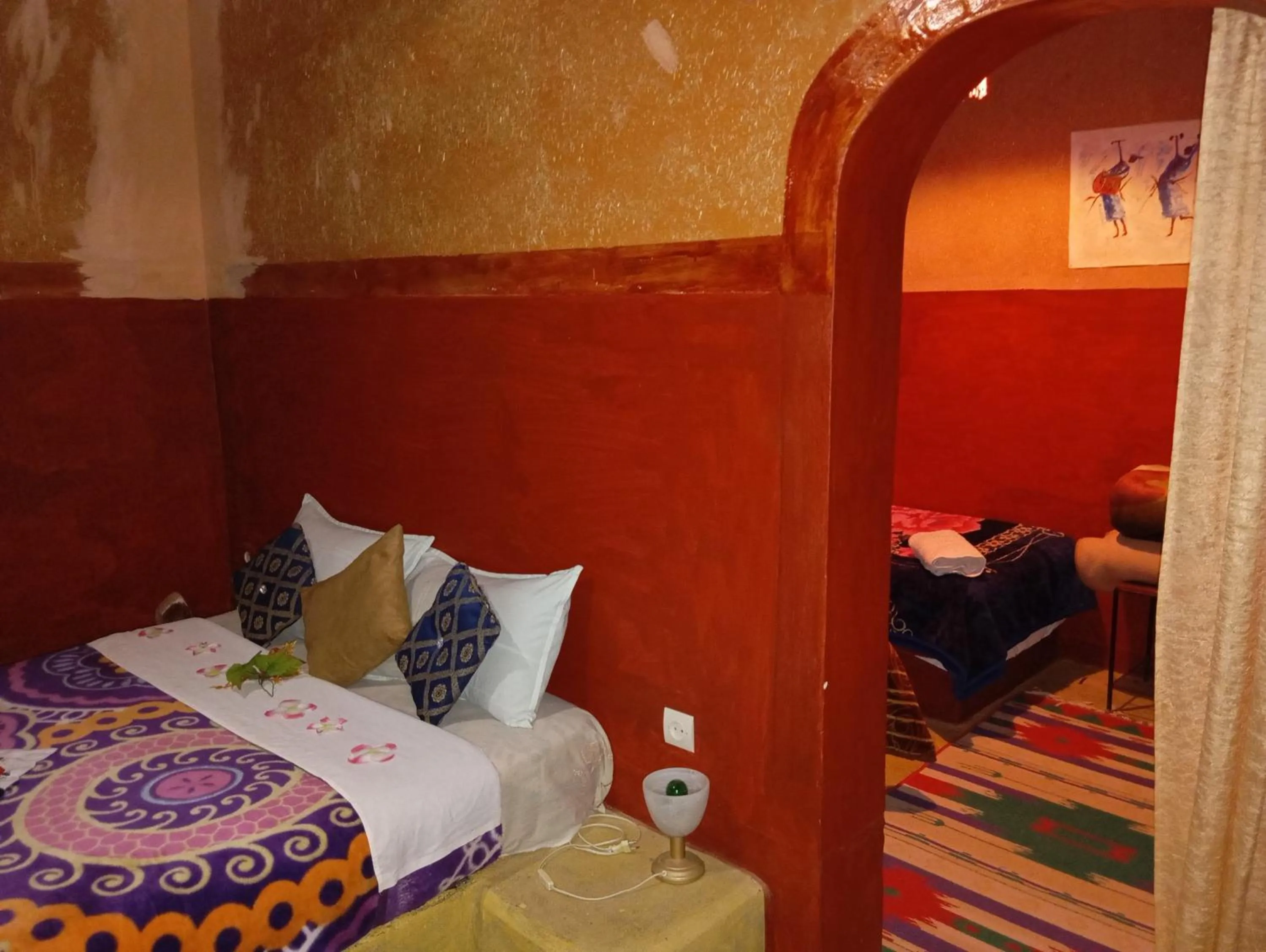 Bed in Kasbah tifaoute ait Ben haddou