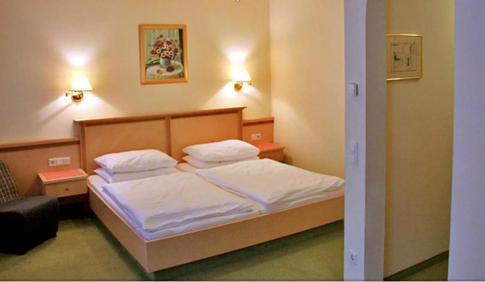 Bed in Gasthof Bad Hochmoos