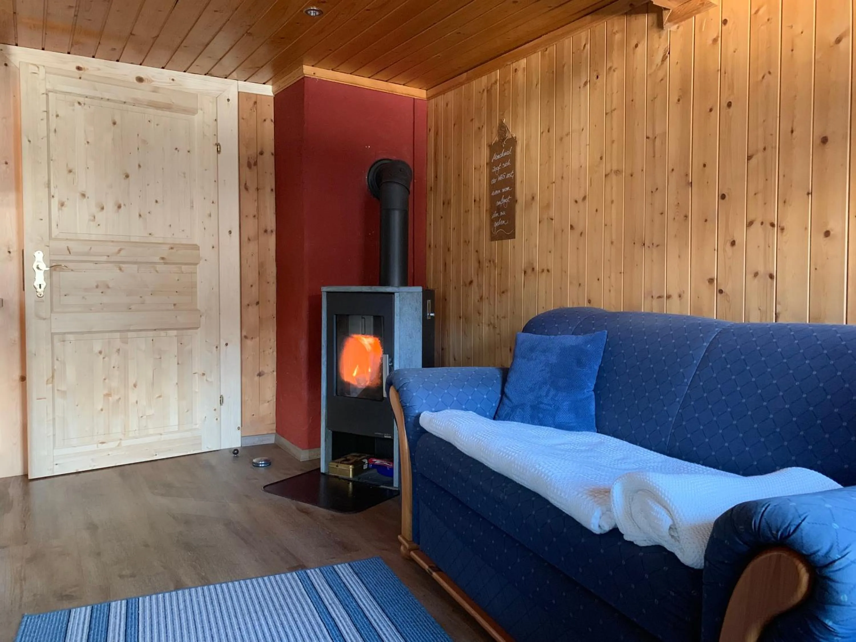 Living room, Bed in Ferienwohnung Suntinger
