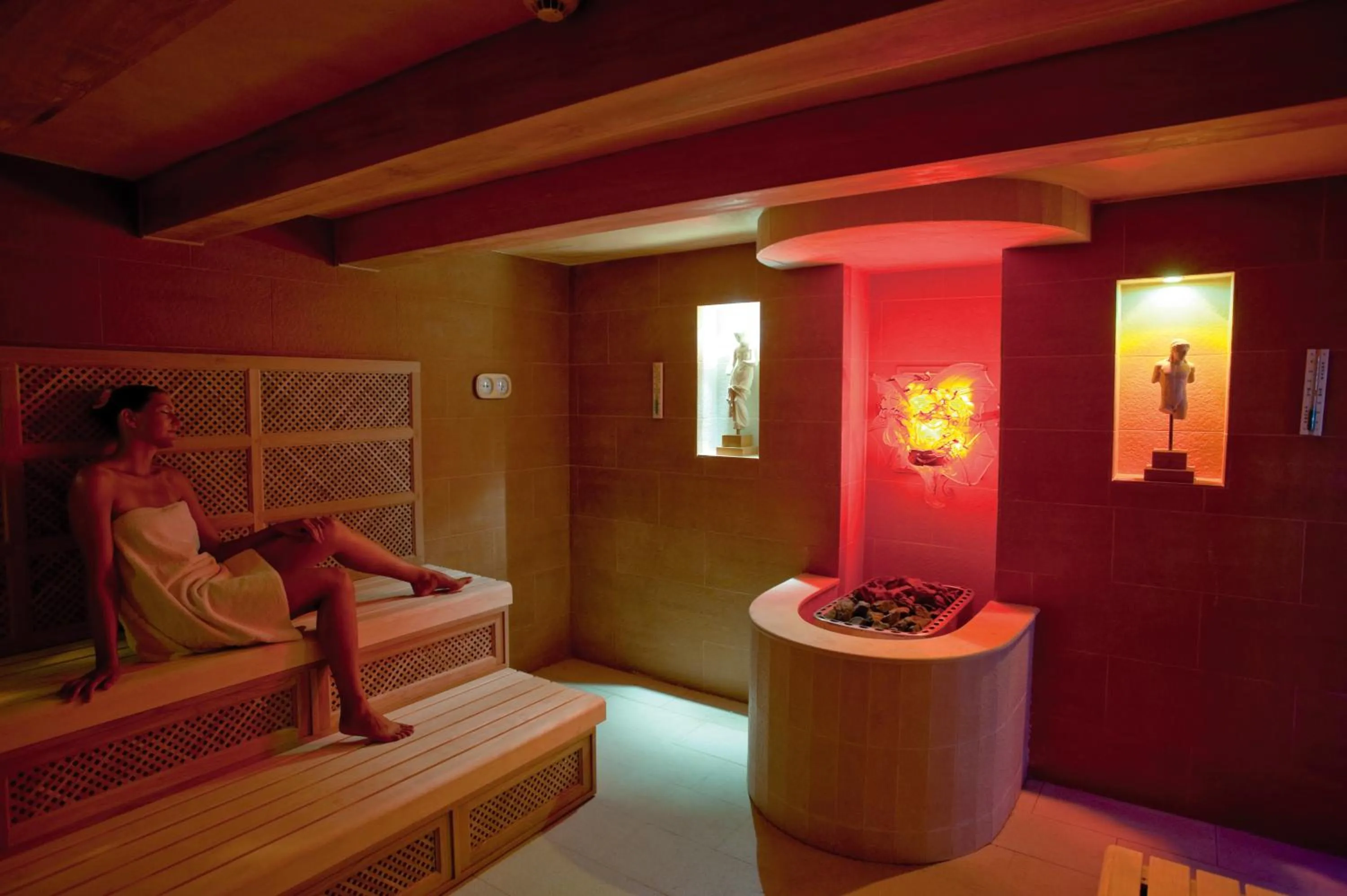 People in Elite Suites by Rhodes Bay