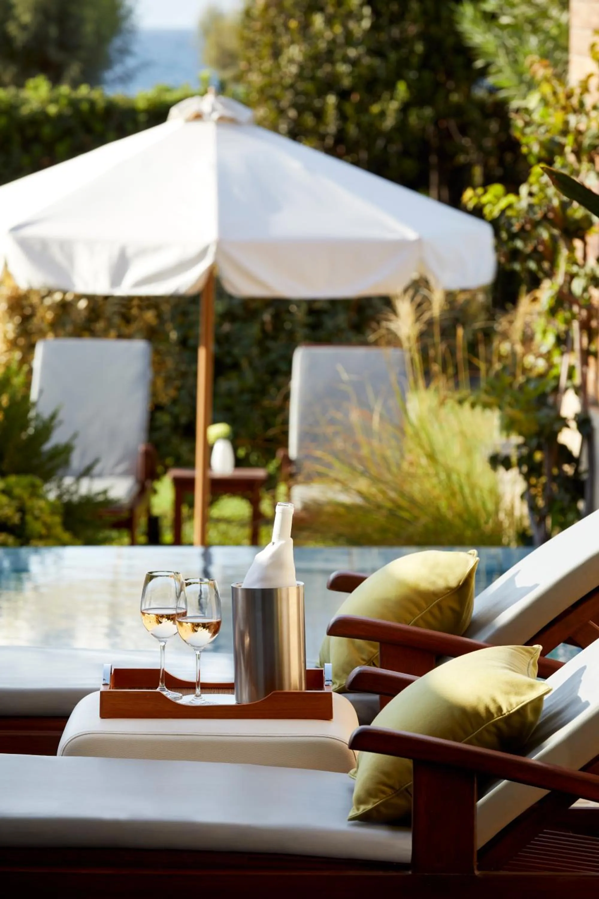 Swimming pool in Elite Suites by Rhodes Bay