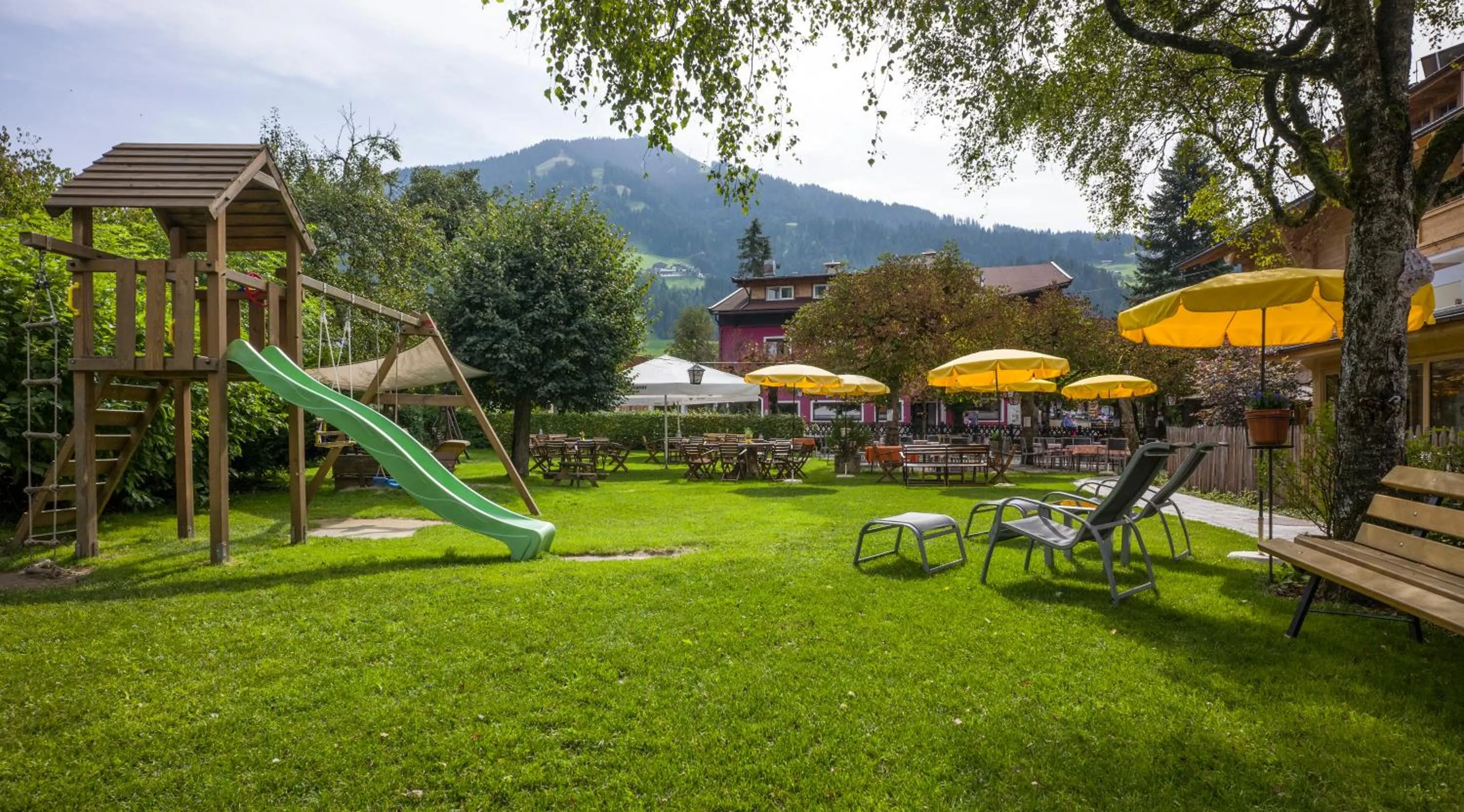 Children play ground in Hotel Post