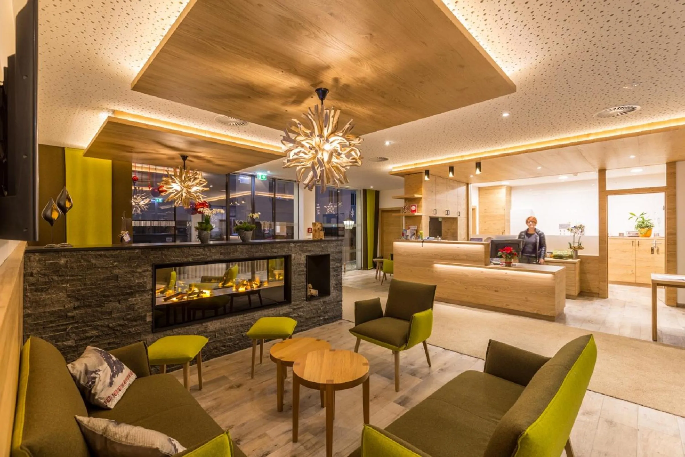 Lobby or reception in Hotel Post