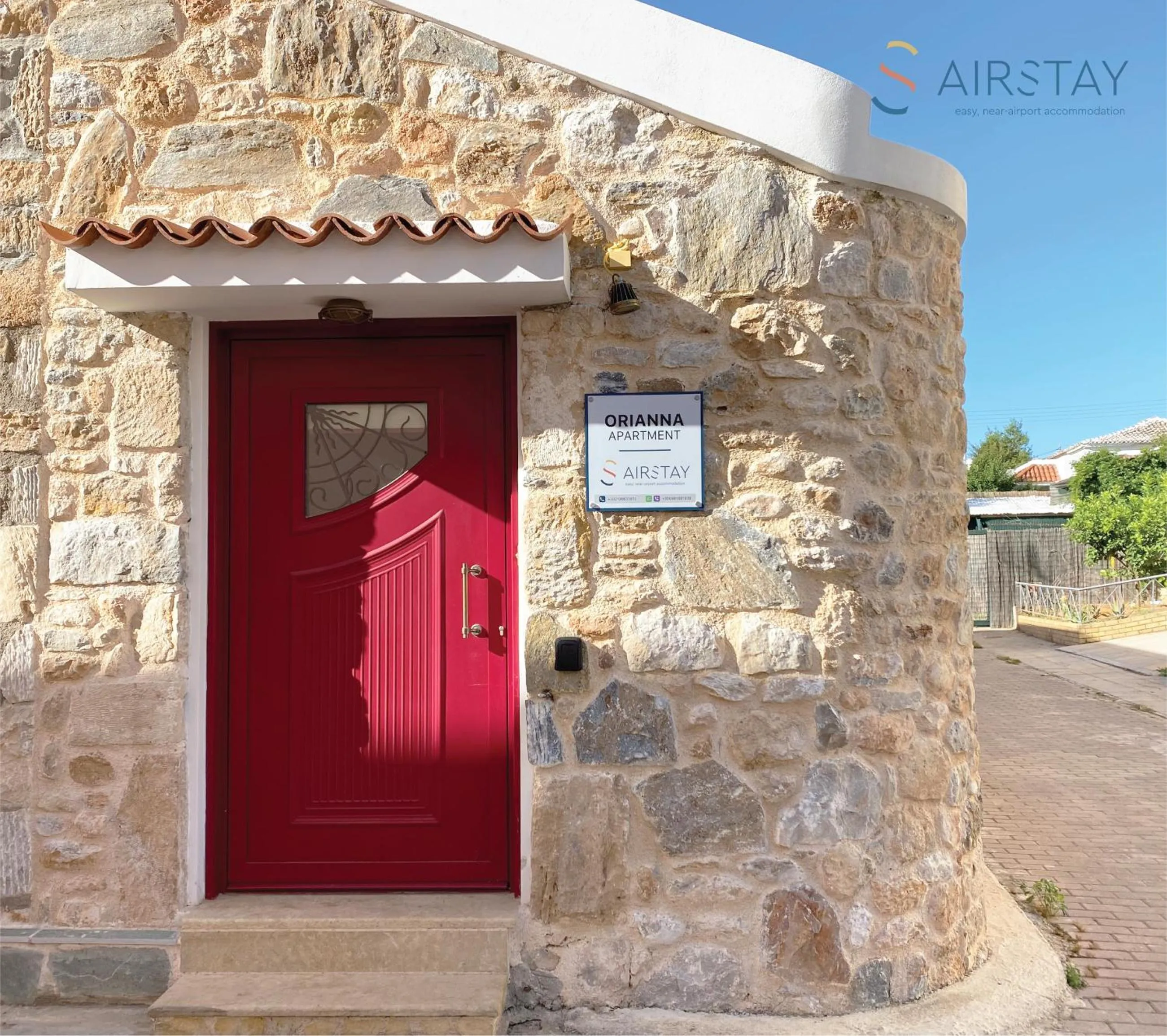 Facade/entrance in Orianna Apartment Airport by Airstay