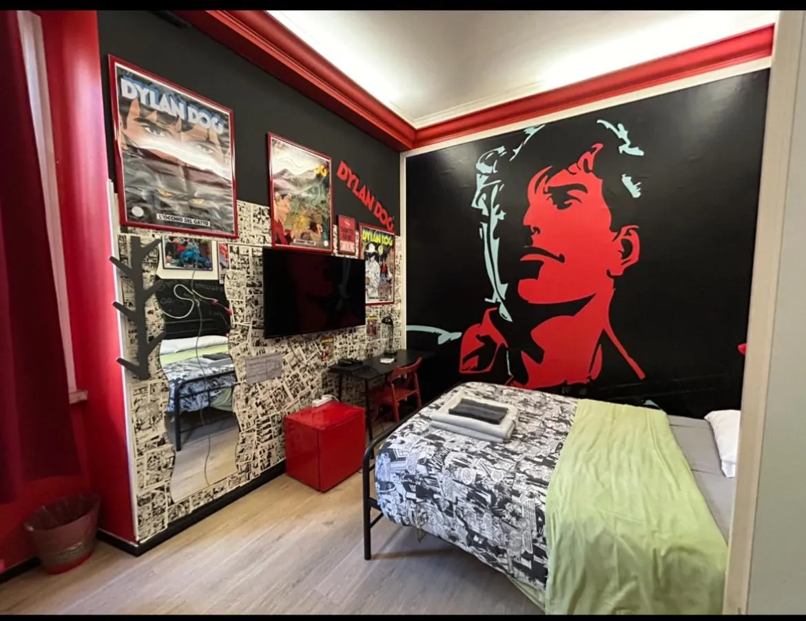 Bed in Comics Guesthouse Hostel