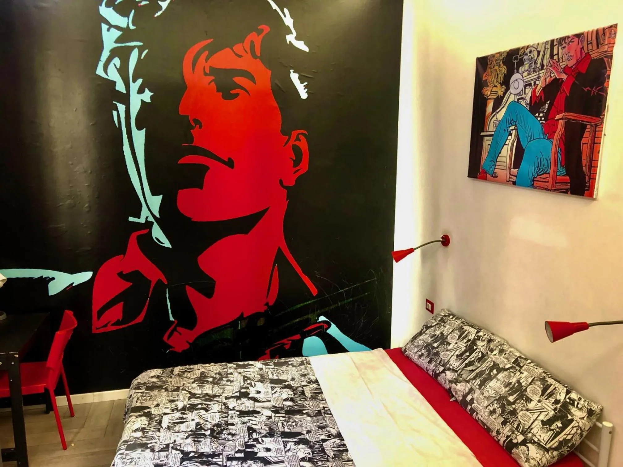 Bed in Comics Guesthouse Hostel