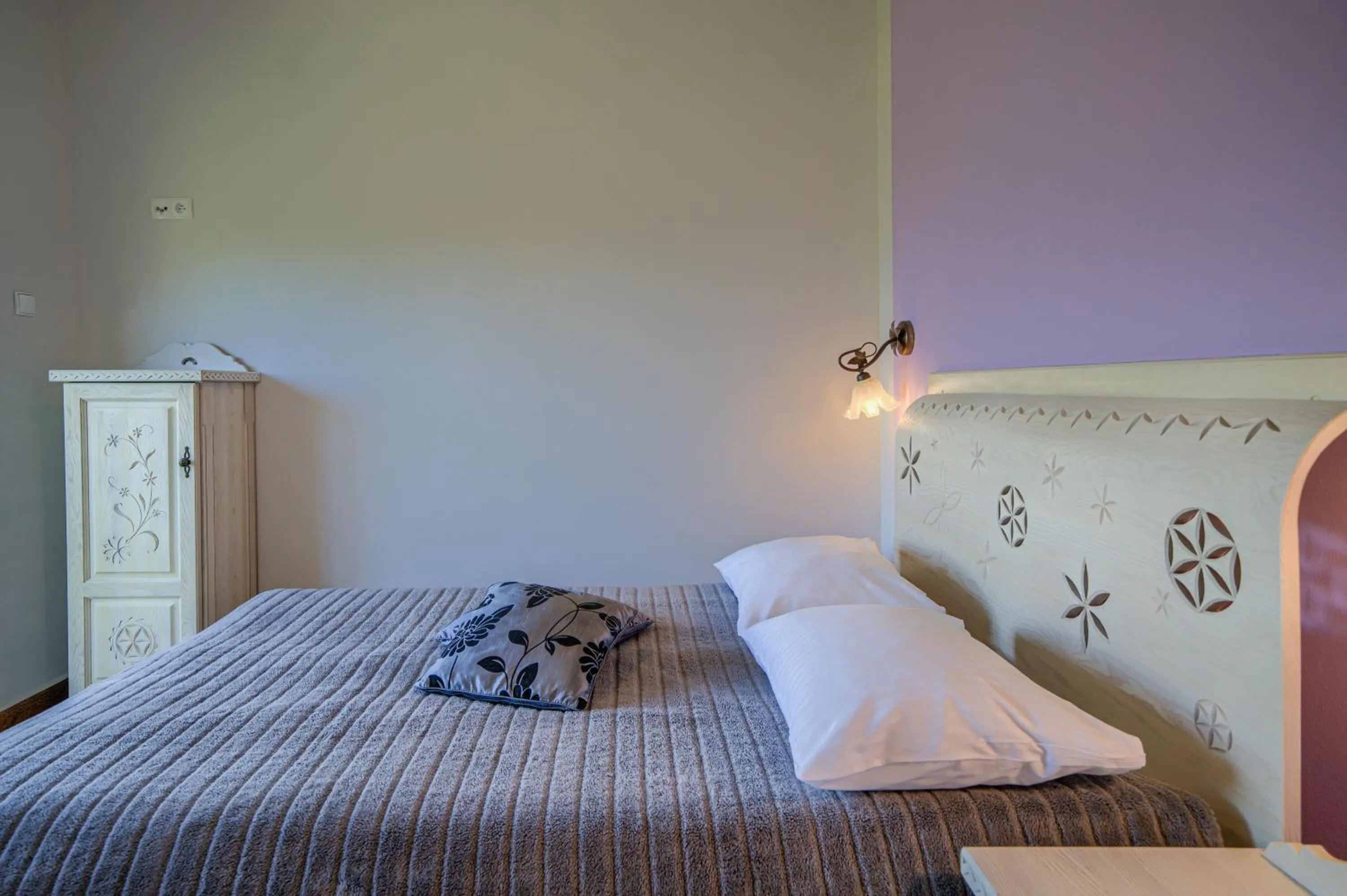 Bedroom, Bed in Butorowy Dwór