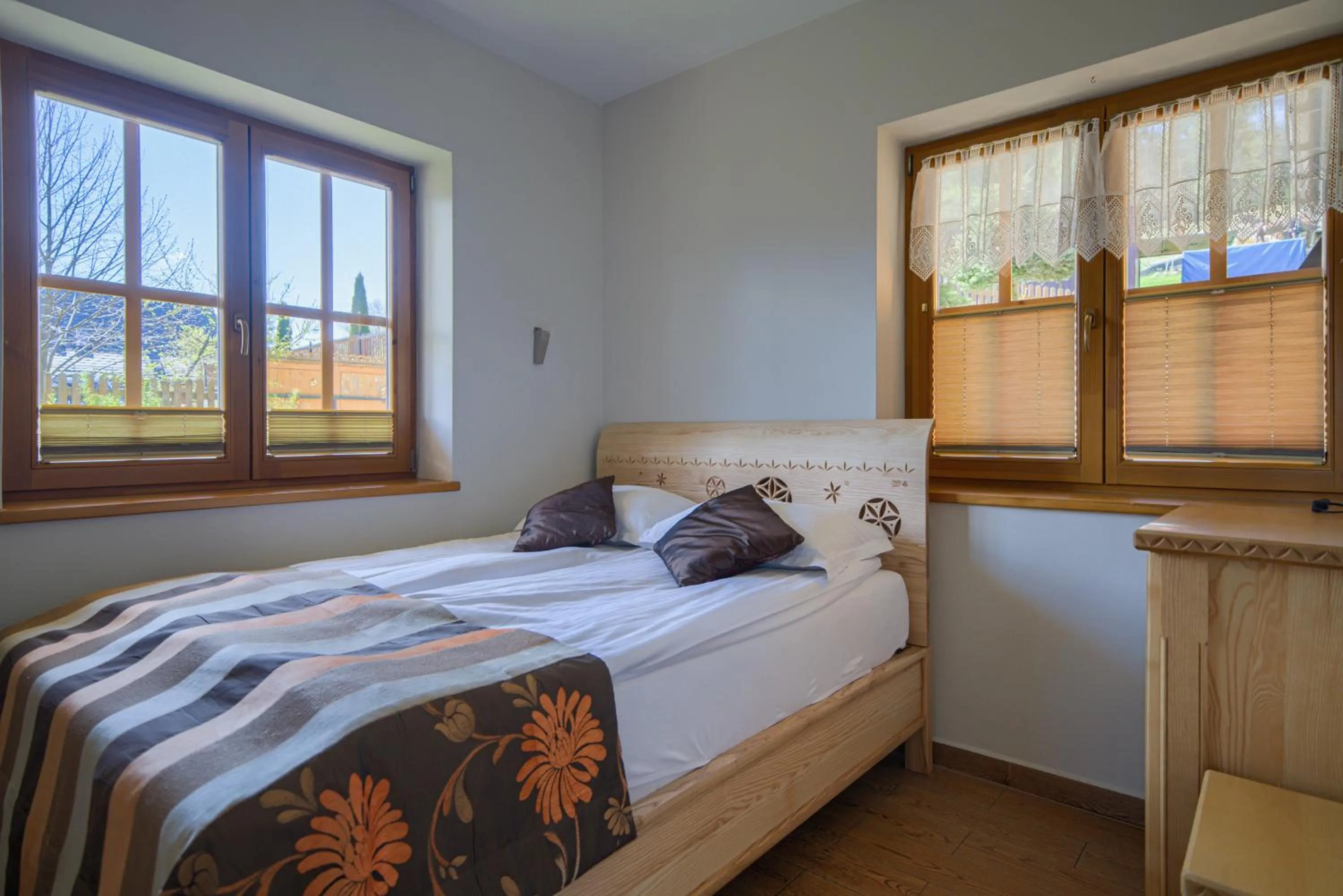 Bedroom, Bed in Butorowy Dwór