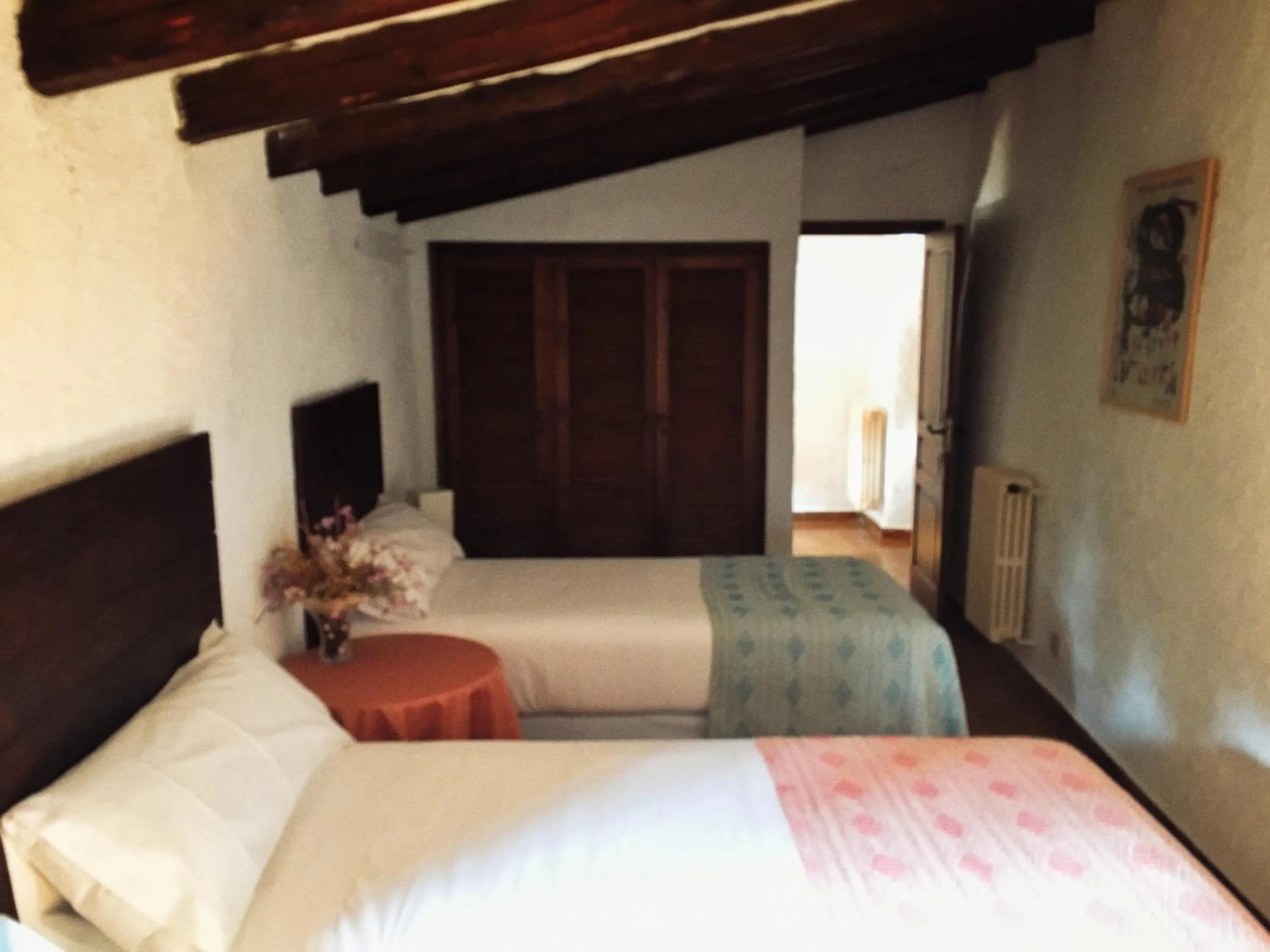 Bed in Masia Can Pou