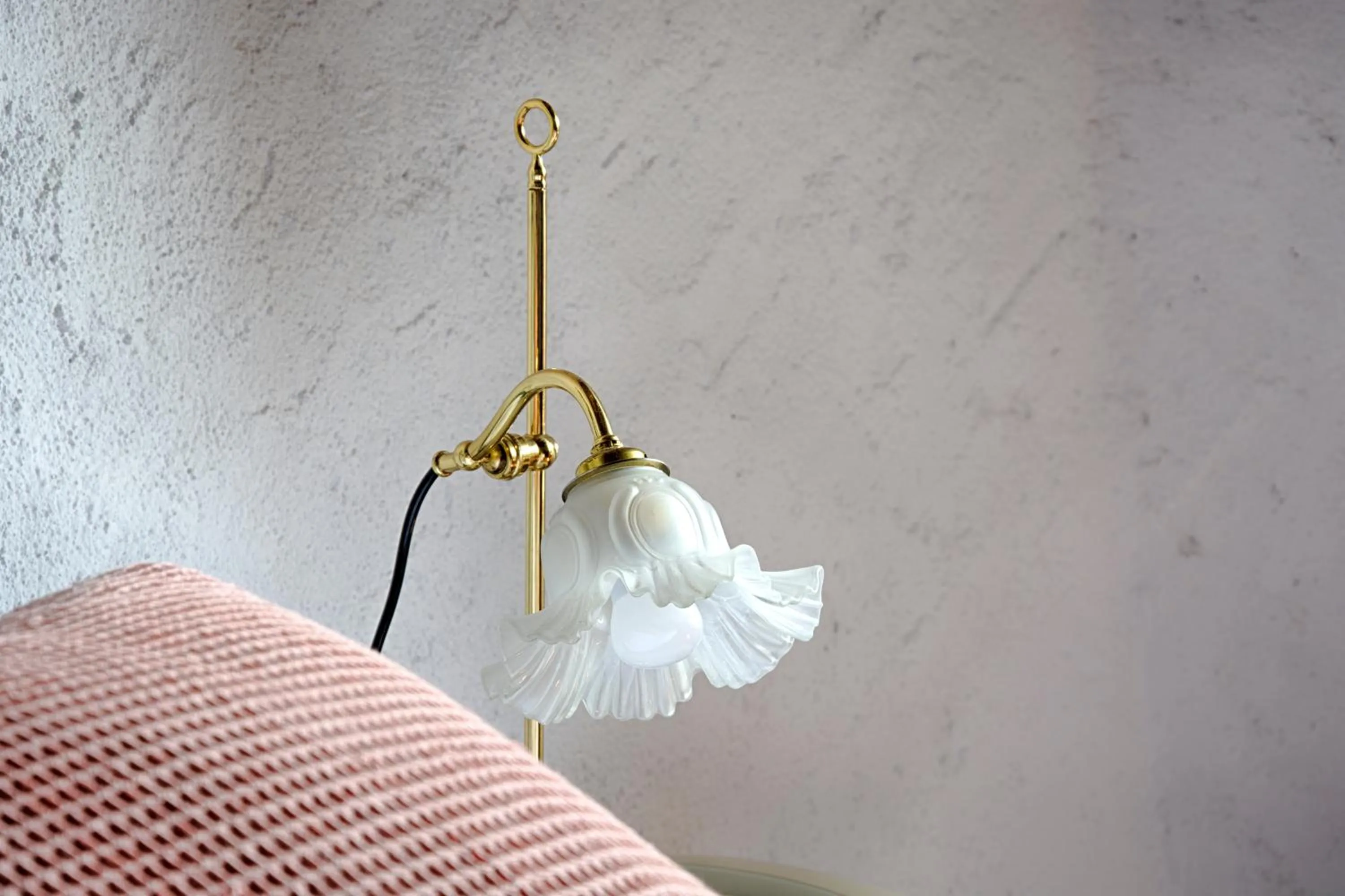 Decorative detail, Bed in Masia Can Pou