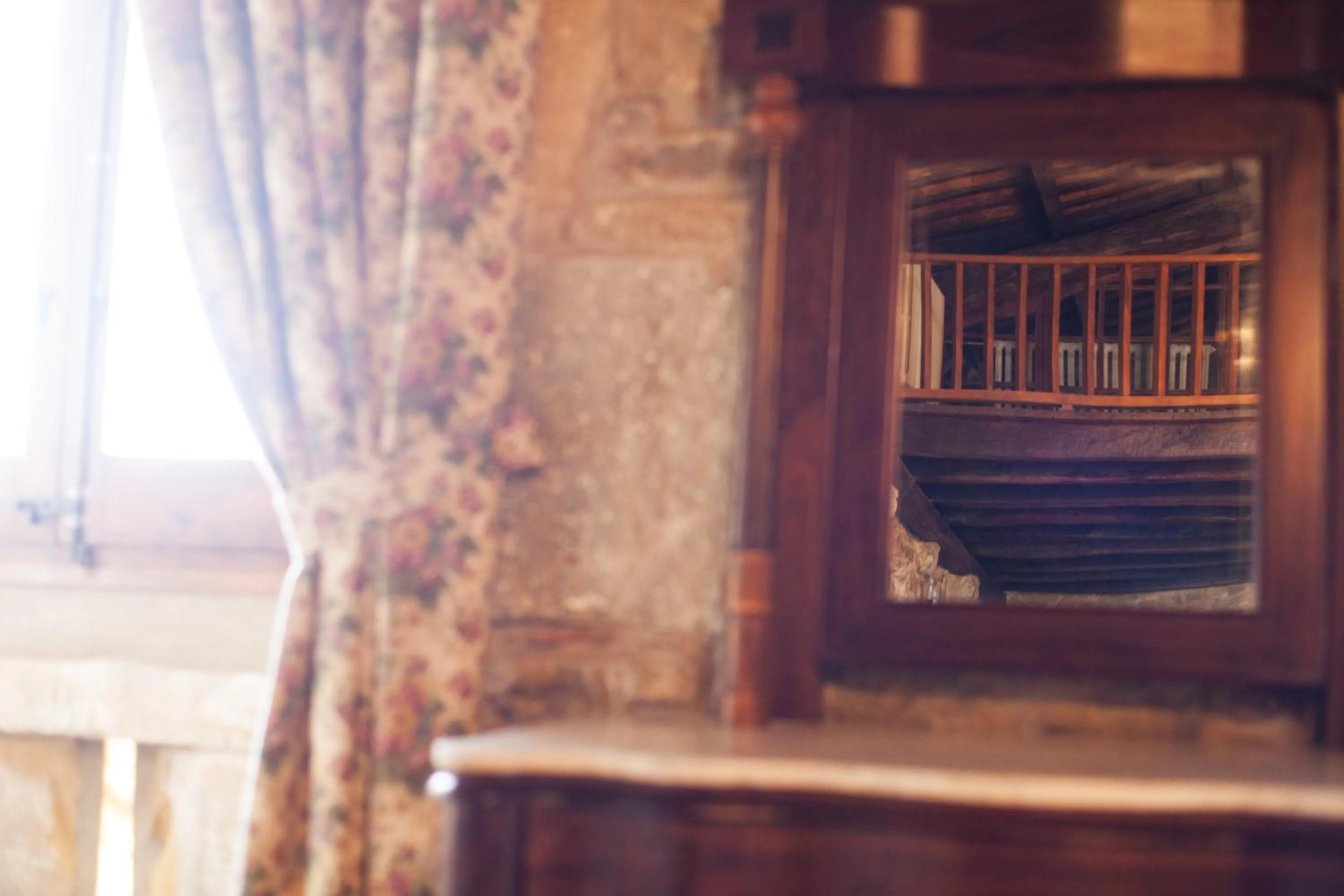 Lobby or reception in Masia Can Pou