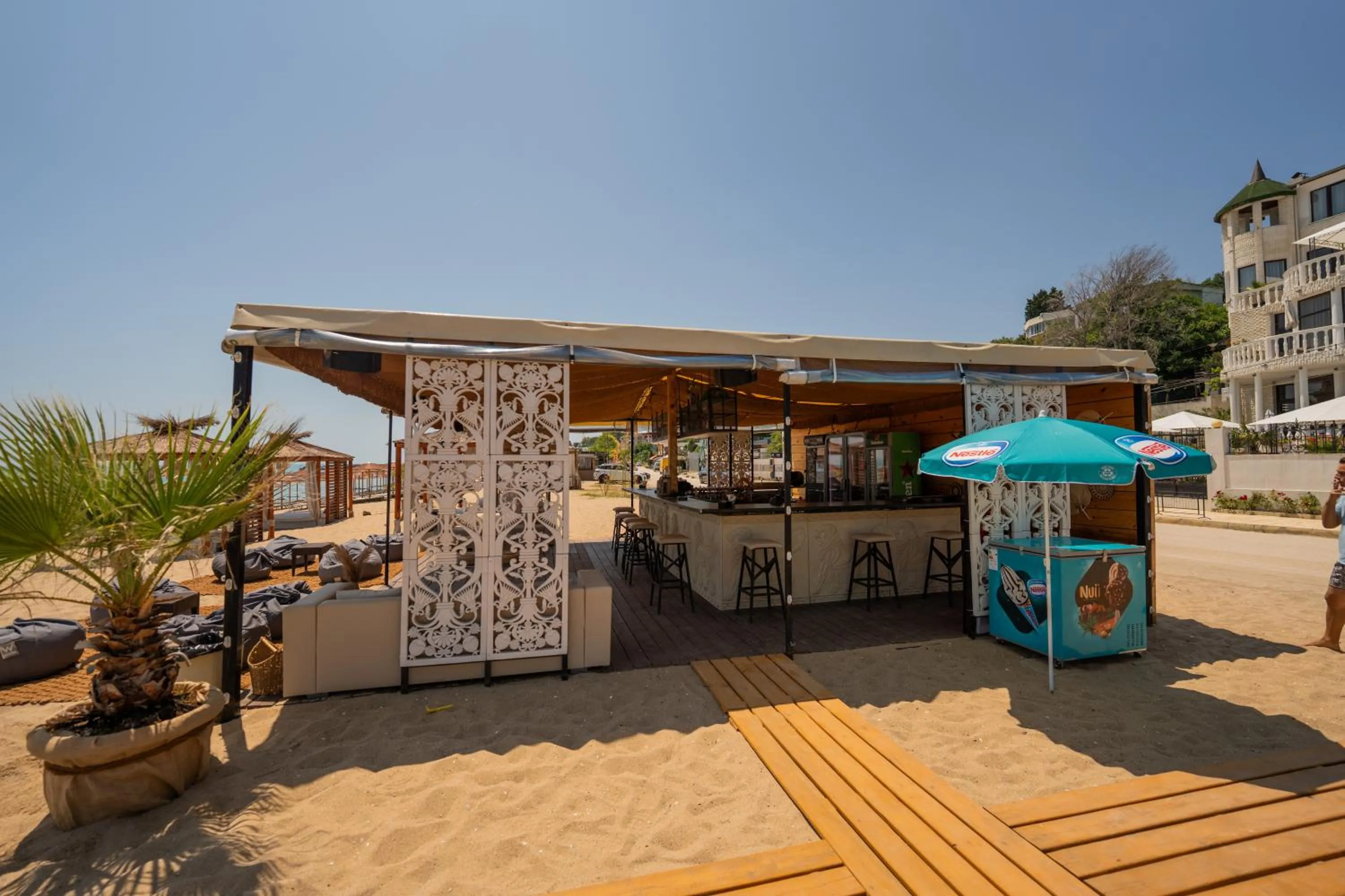 Beach in Aqua View SPA Boutique Hotel