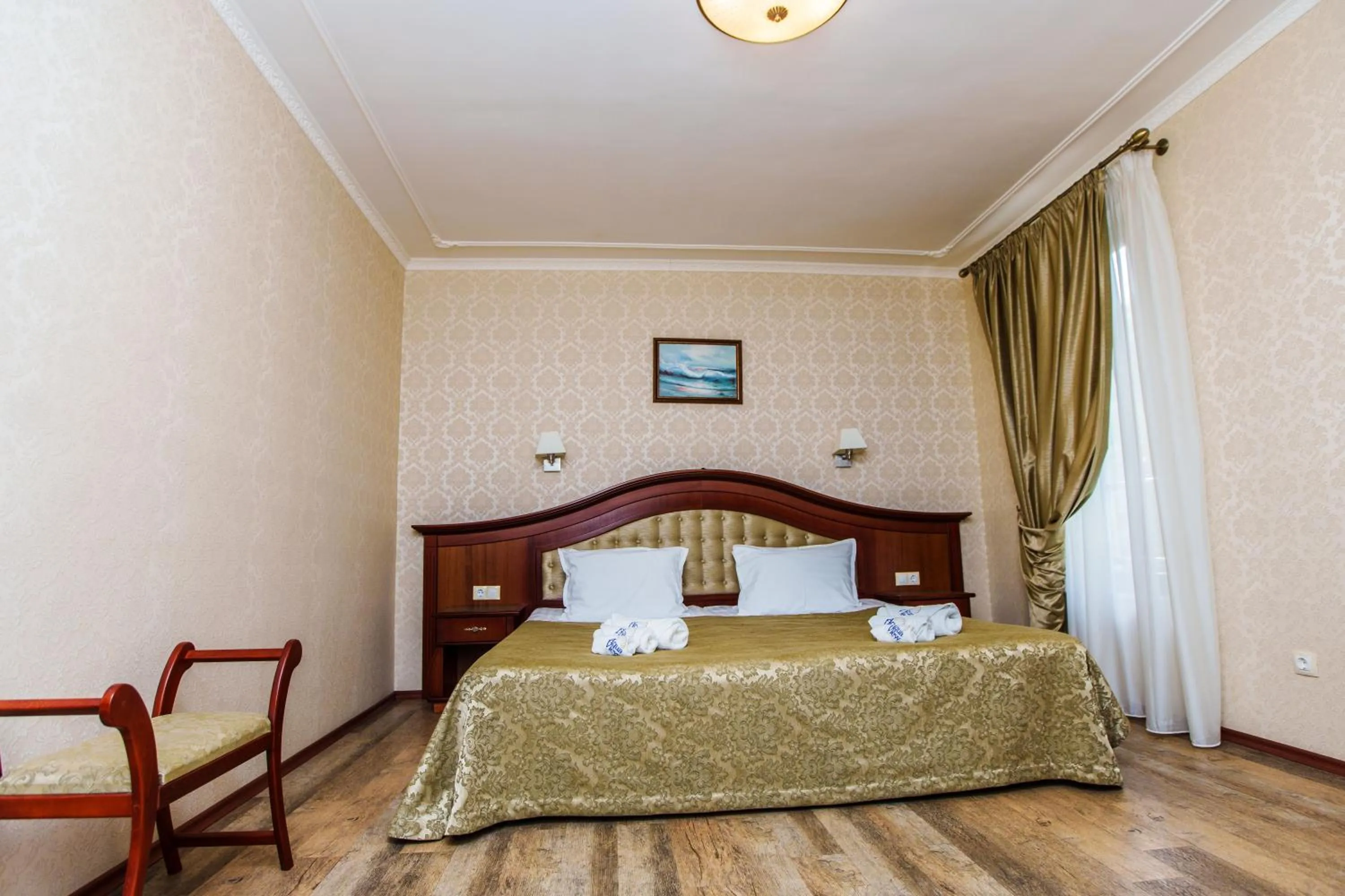 Bed in Aqua View SPA Boutique Hotel