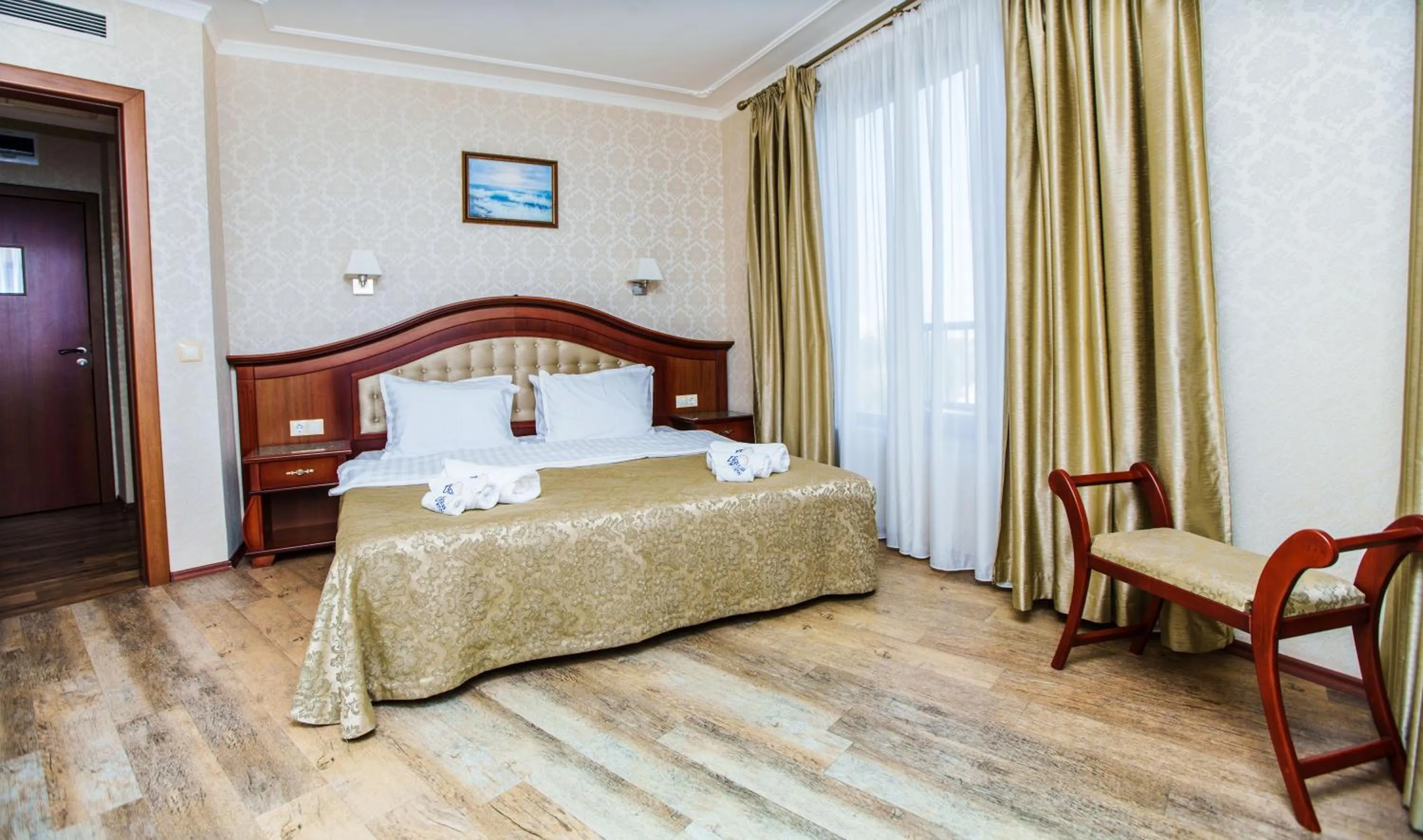 Bed in Aqua View SPA Boutique Hotel