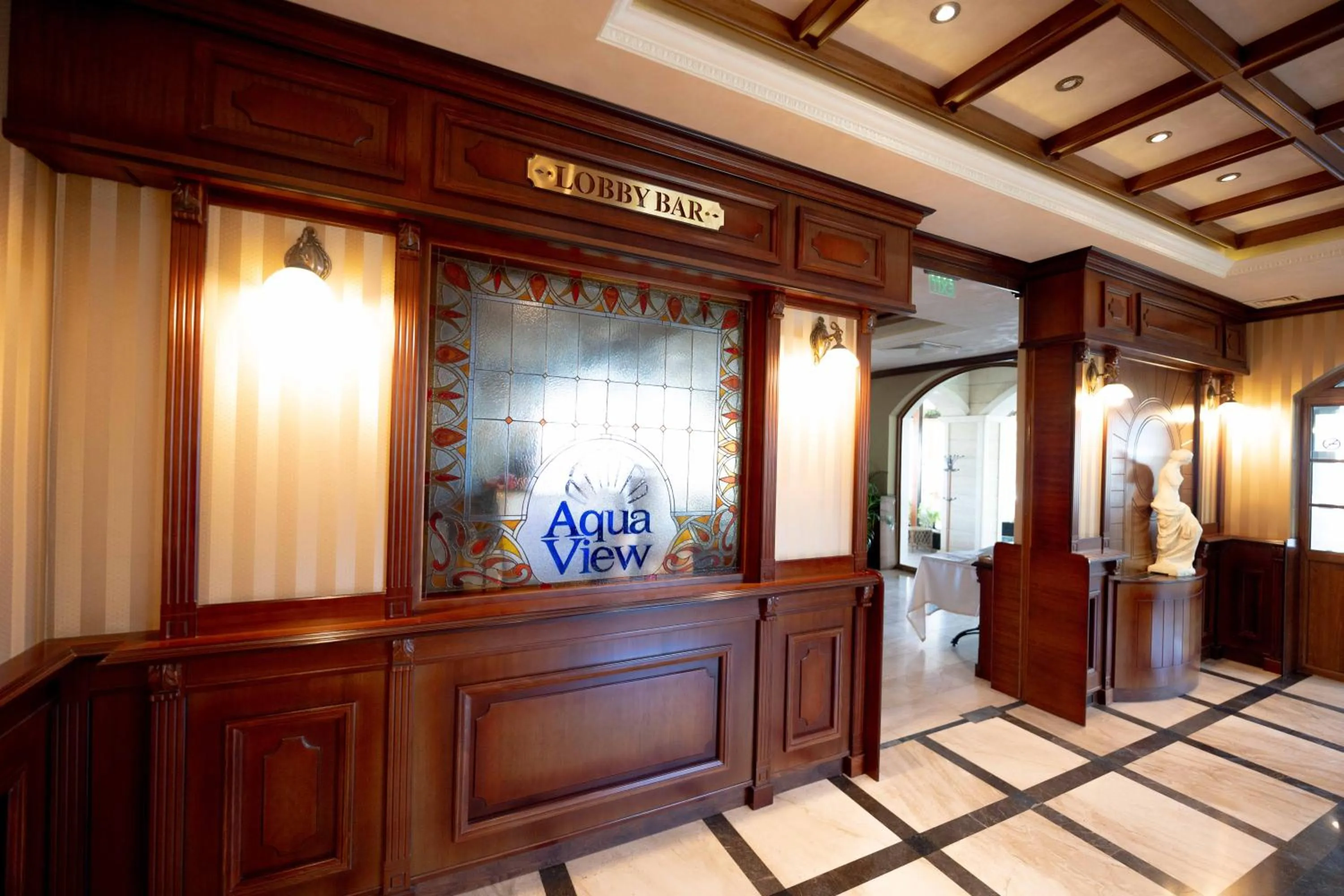 Lounge or bar in Aqua View SPA Boutique Hotel