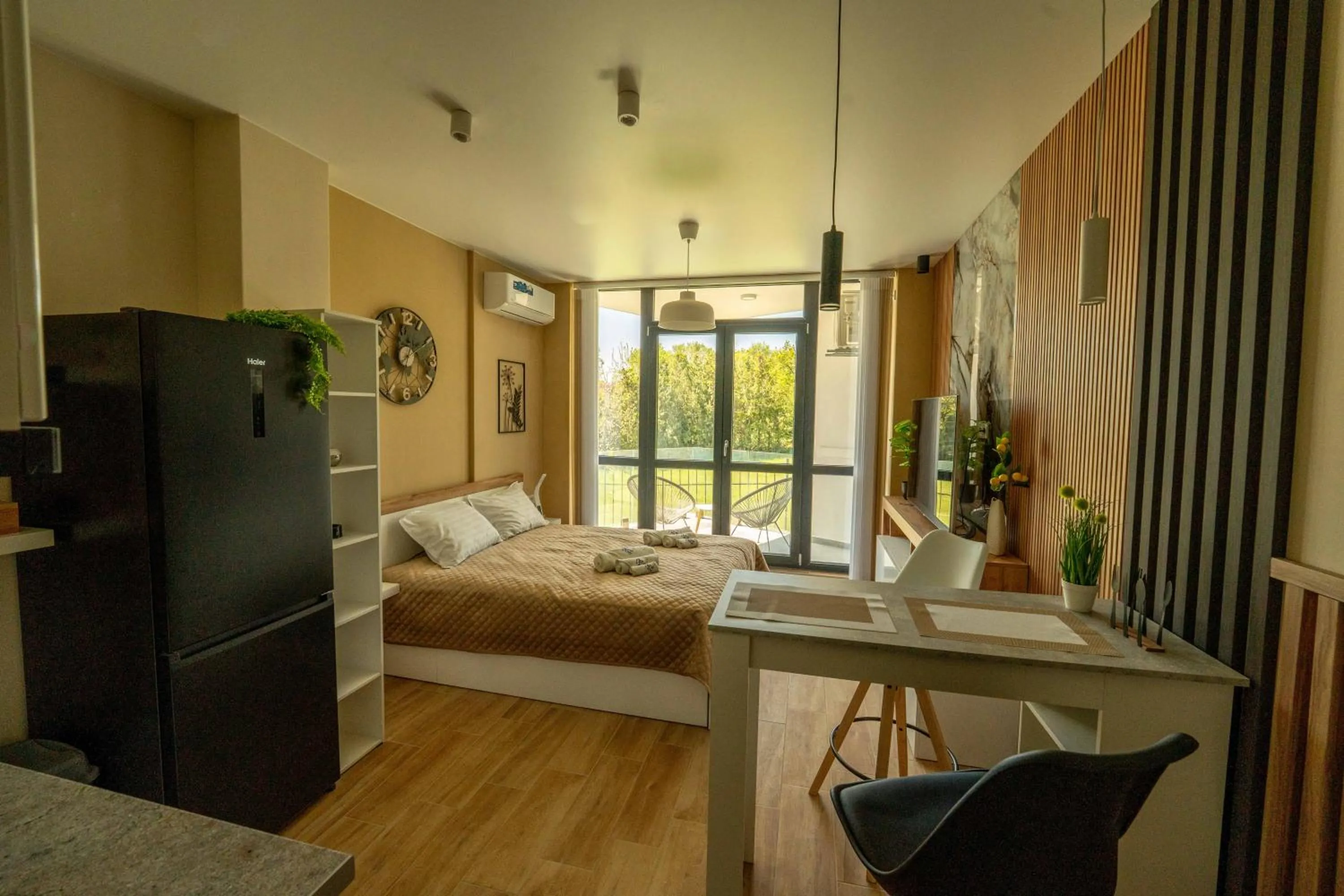 Bed in Aqua View SPA Boutique Hotel