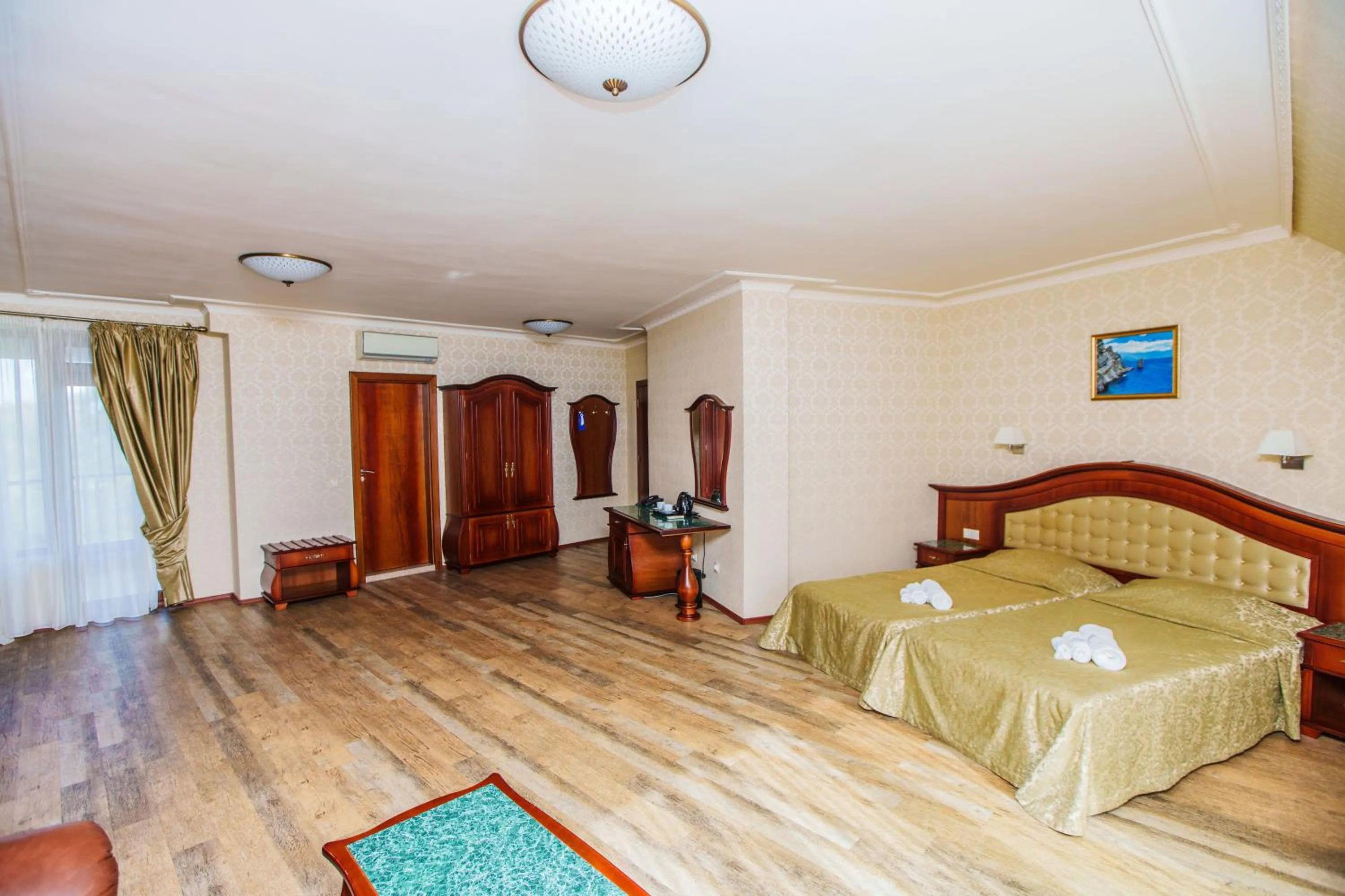 Bed in Aqua View SPA Boutique Hotel