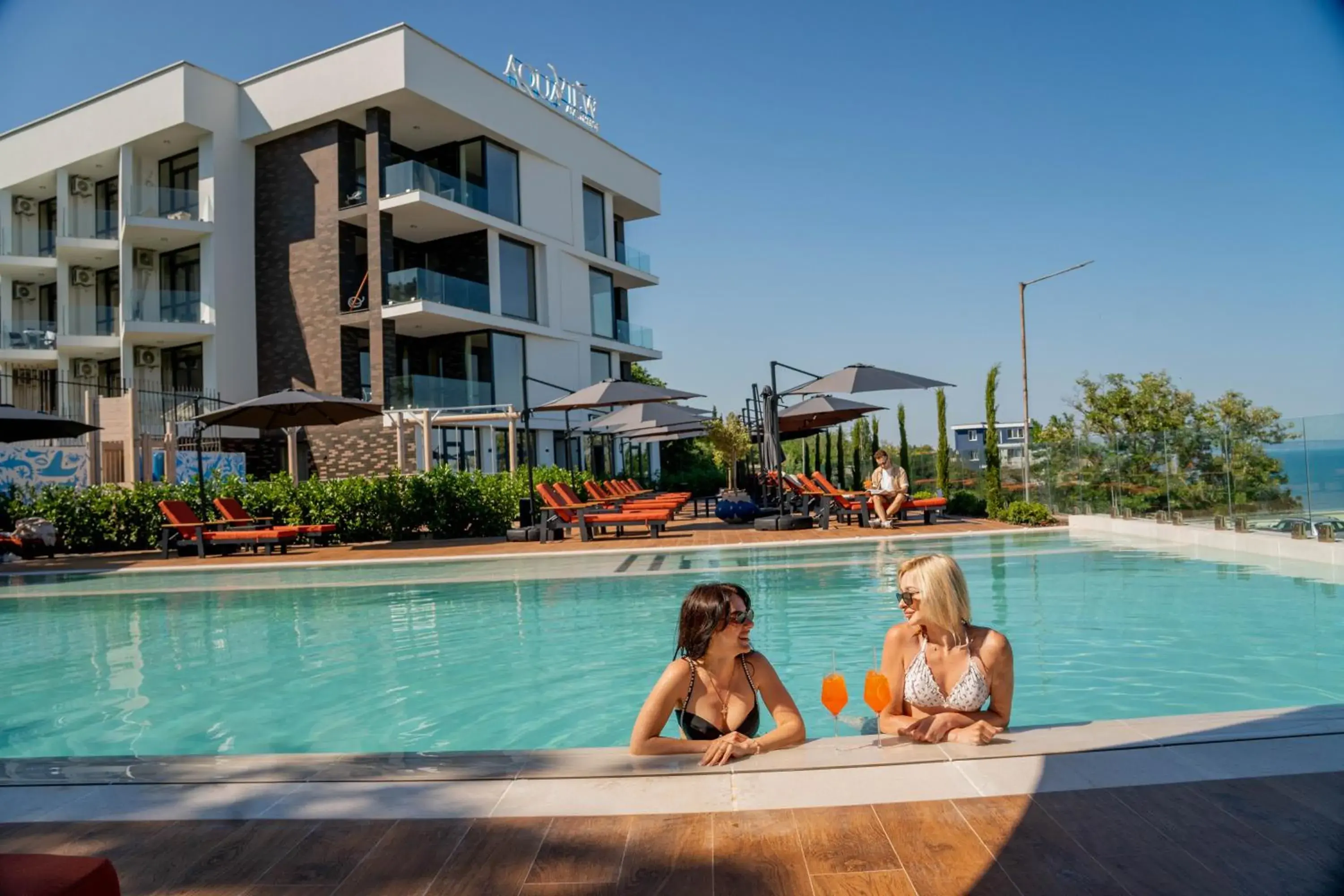 Guests in Aqua View SPA Boutique Hotel Guests in Aqua View SPA Boutique Hotel