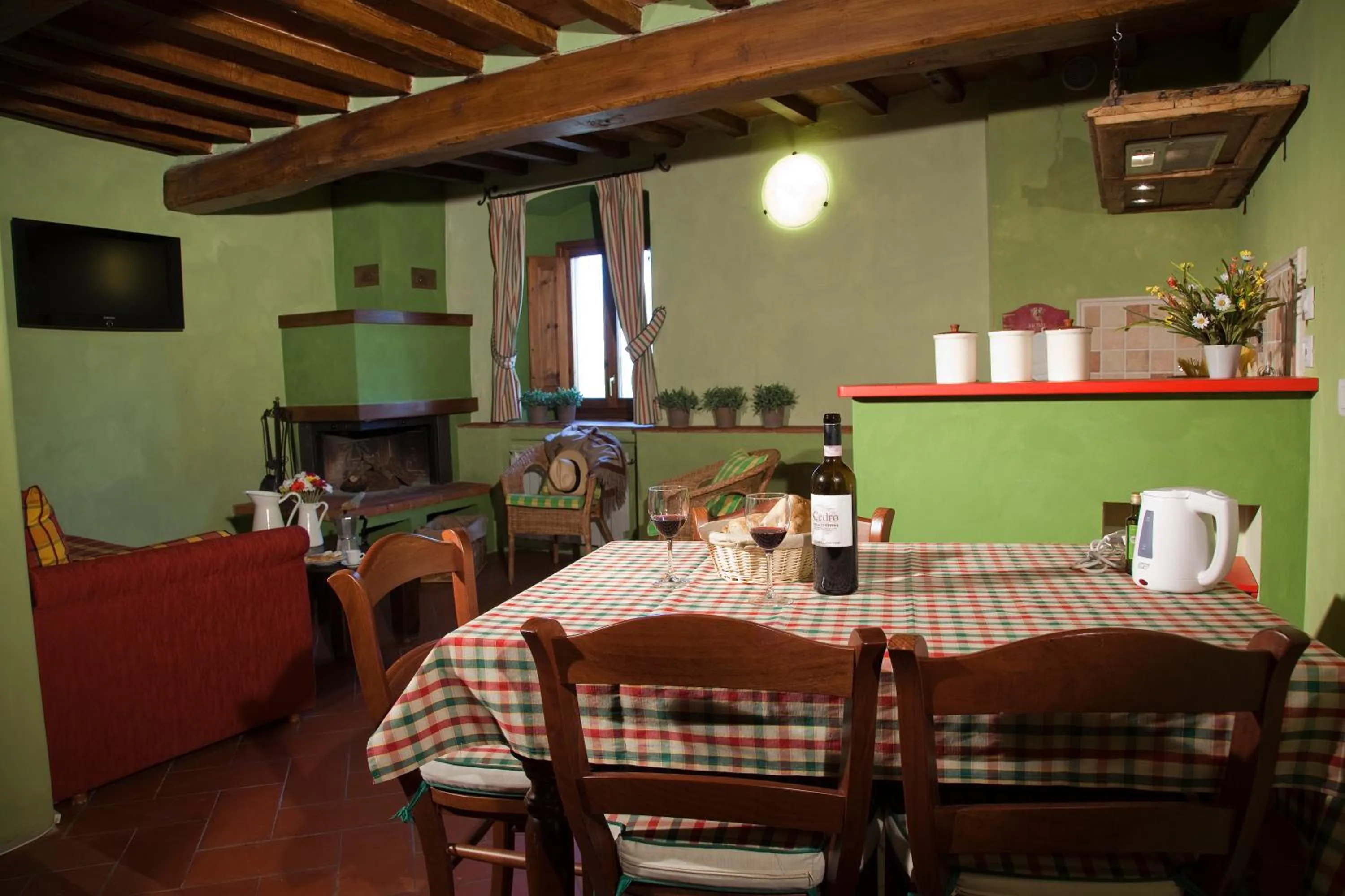 Living room in Florence Winery AgriResort - Fattoria Lavacchio