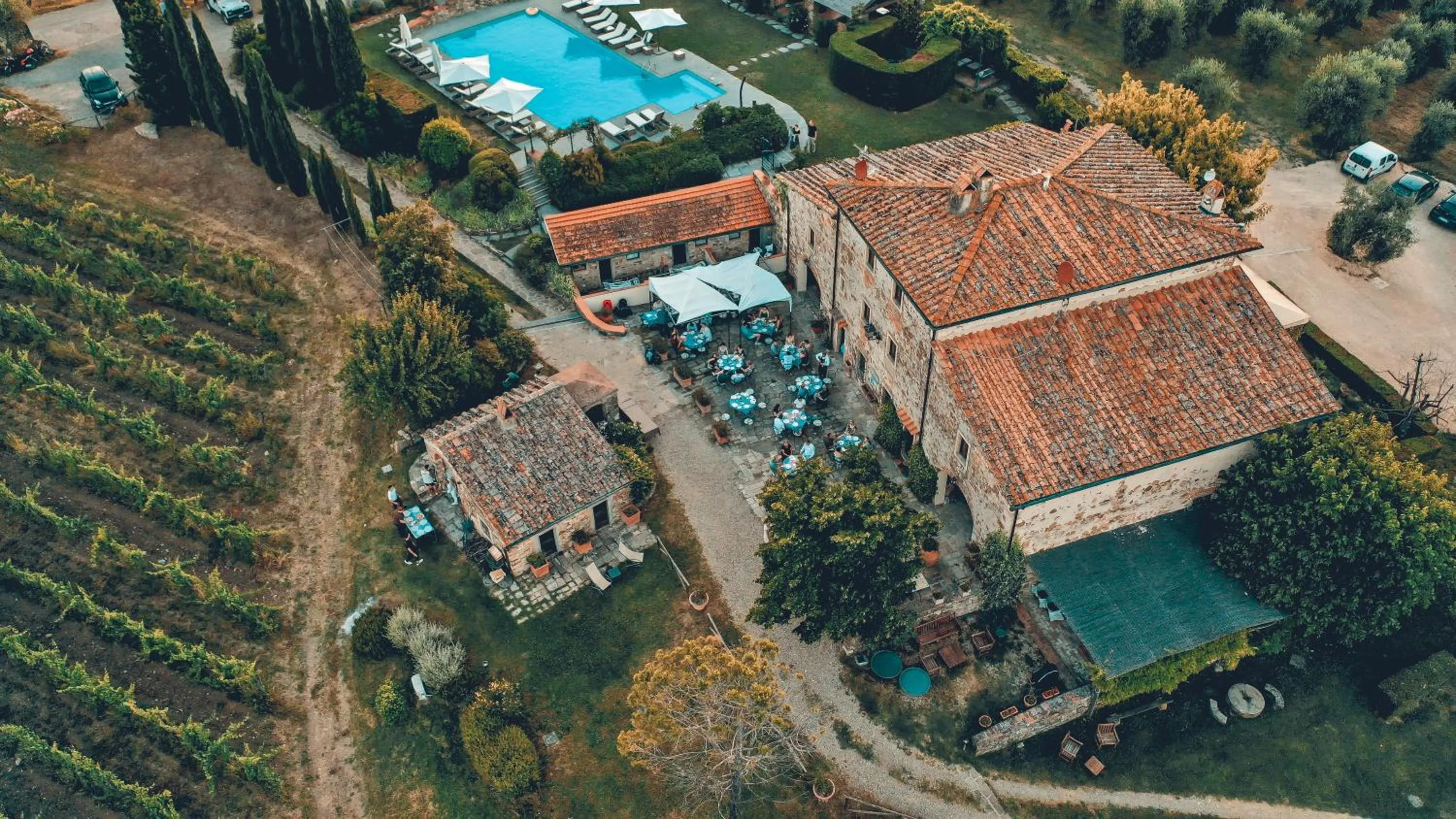 Restaurant/places to eat in Florence Winery AgriResort - Fattoria Lavacchio