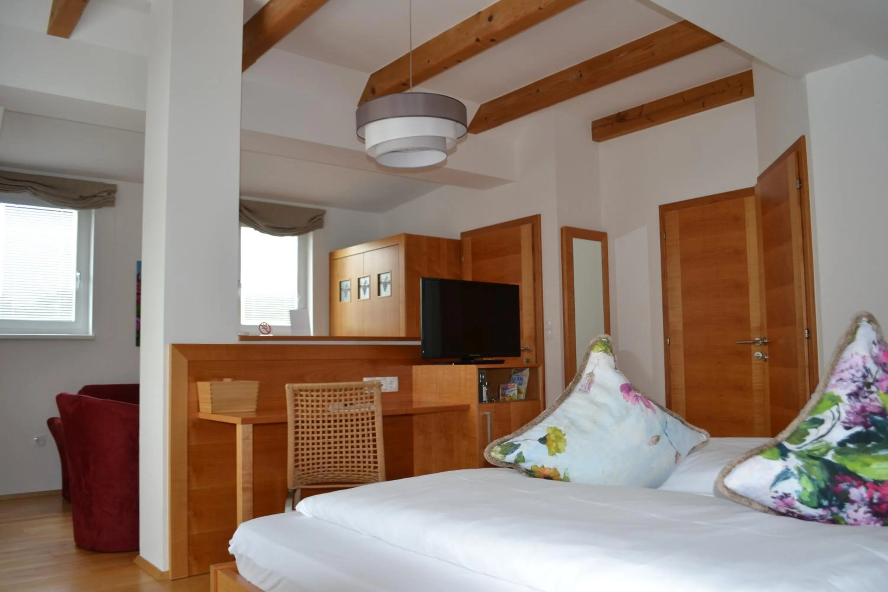 Double Room with Balcony and View in Hotel Villa Rosa