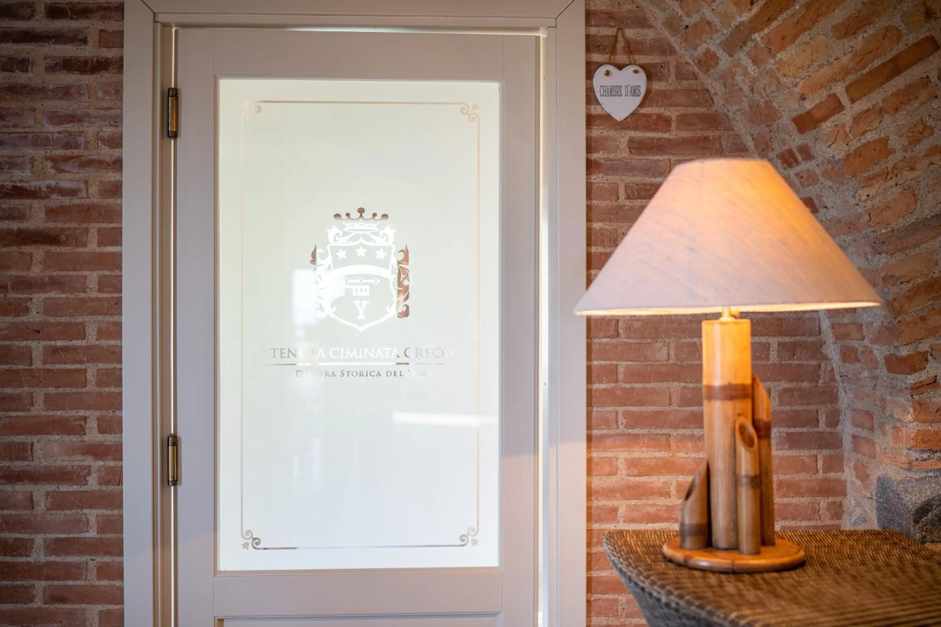 Property logo or sign in Tenuta Ciminata Greco