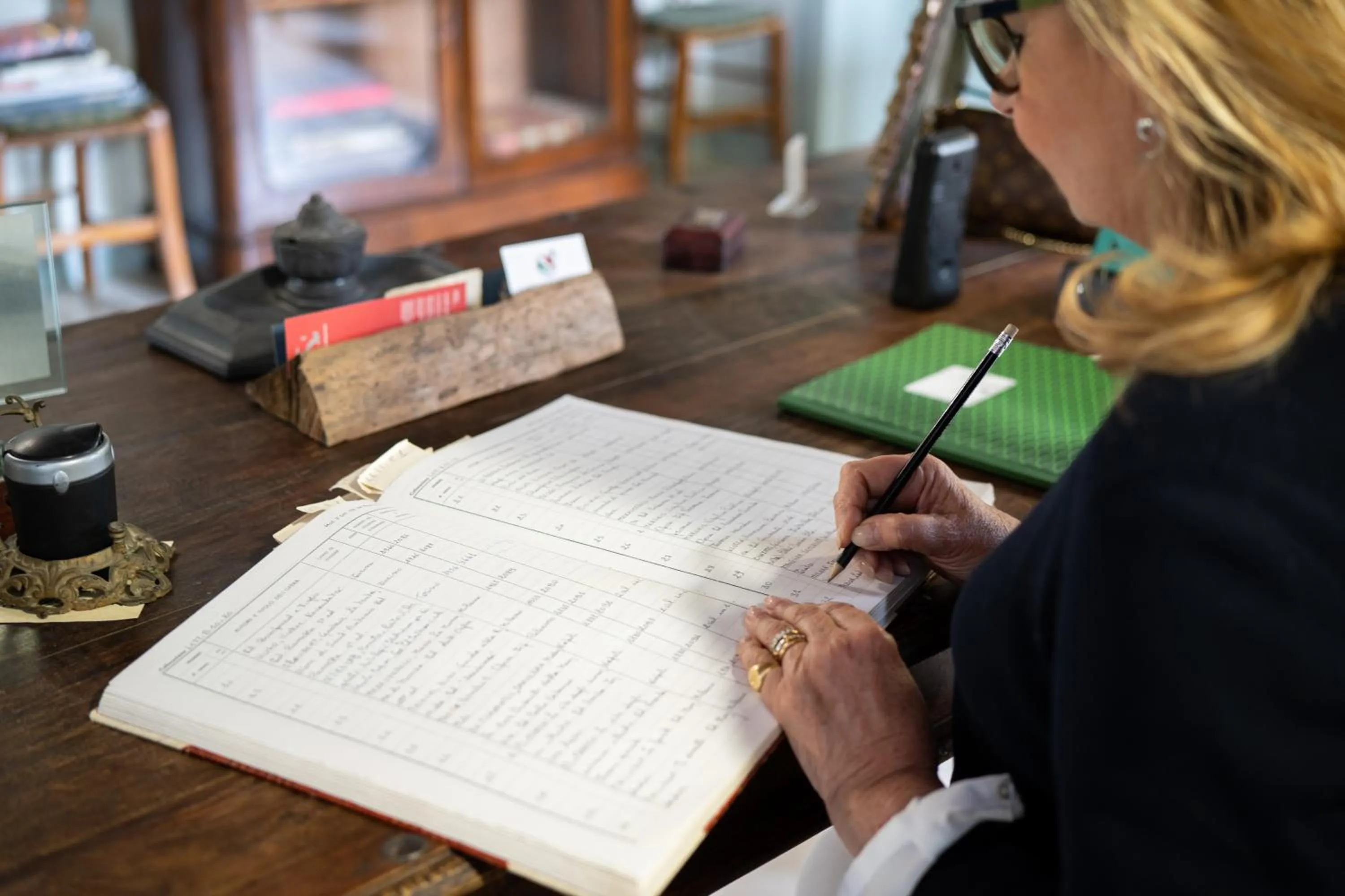 Library in Tenuta Ciminata Greco