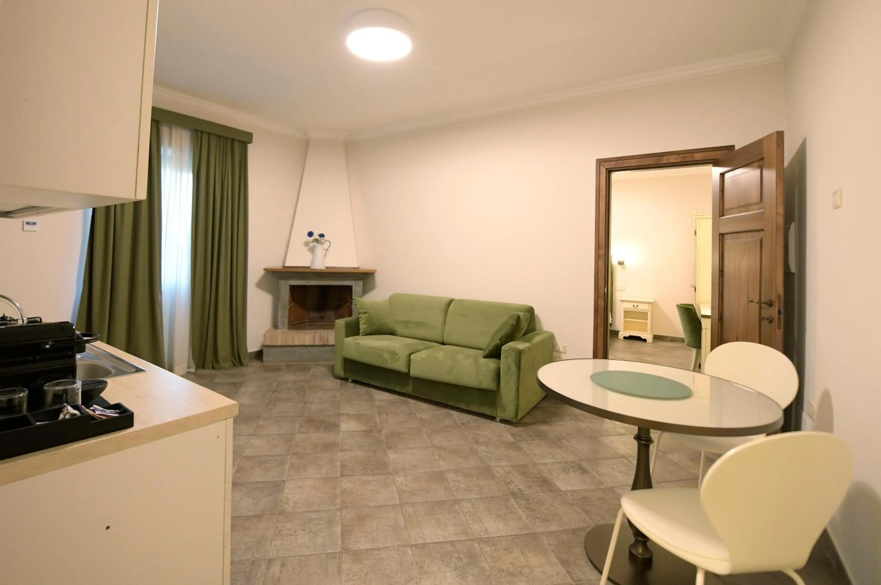 Seating area in Tenuta Ciminata Greco