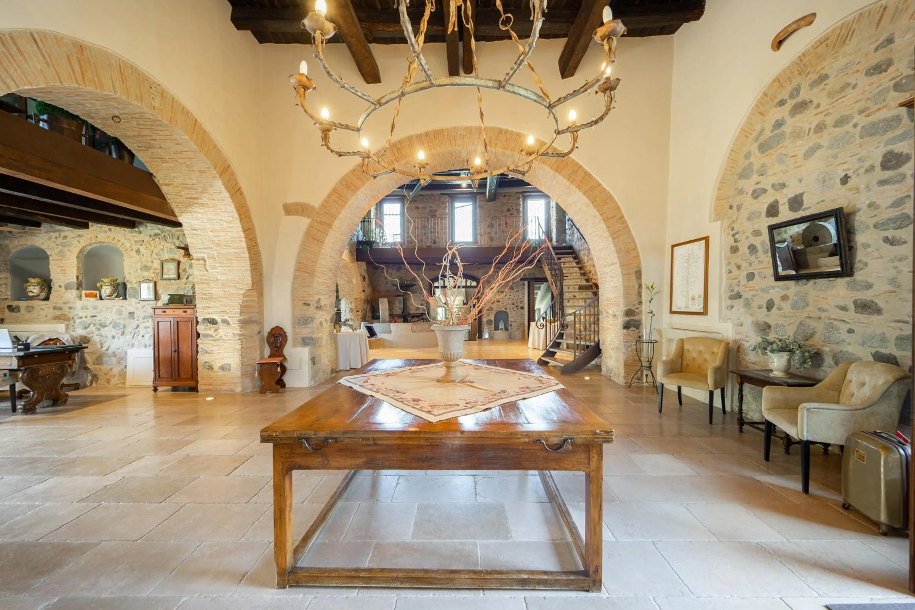 Lobby or reception in Tenuta Ciminata Greco