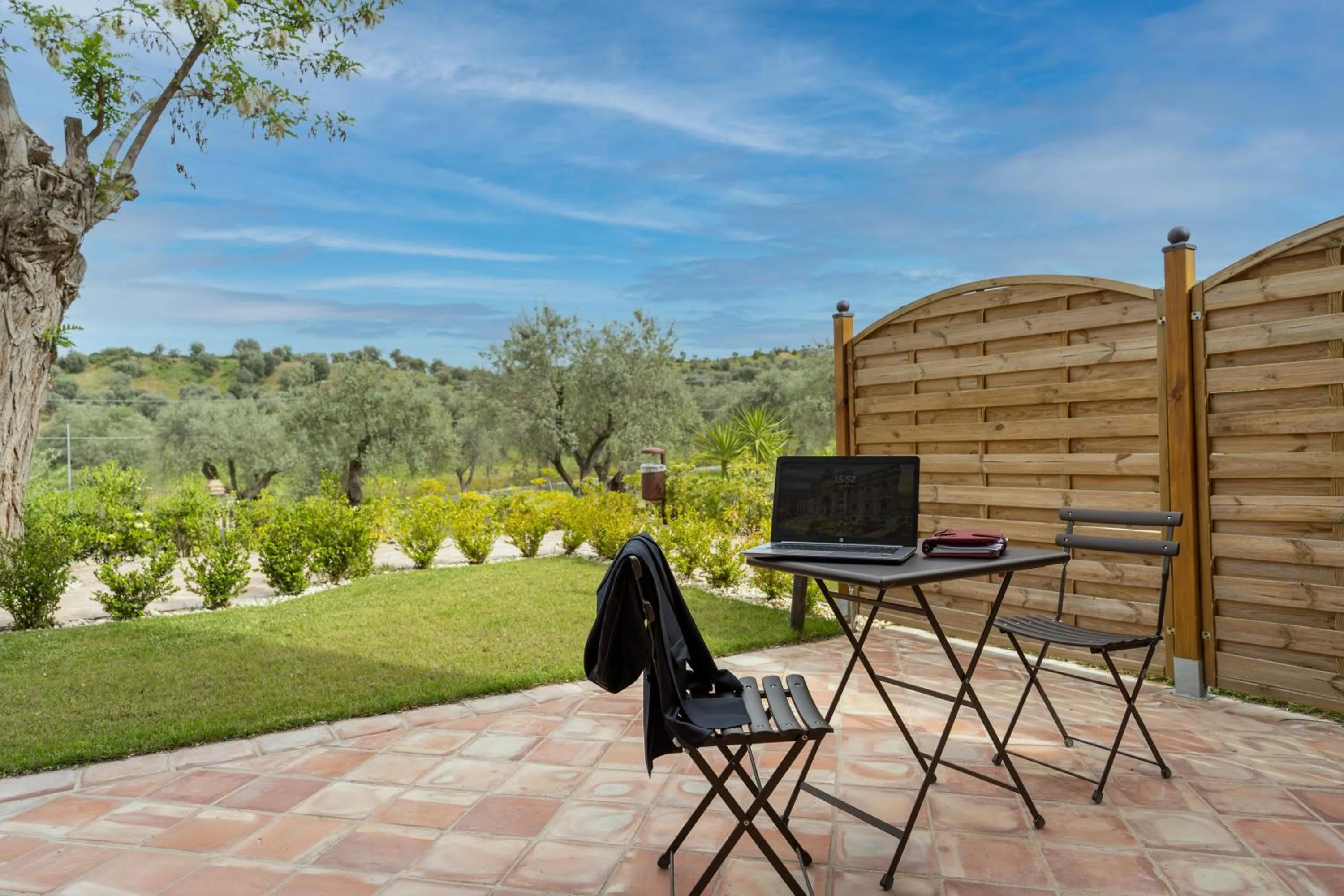 Garden in Tenuta Ciminata Greco