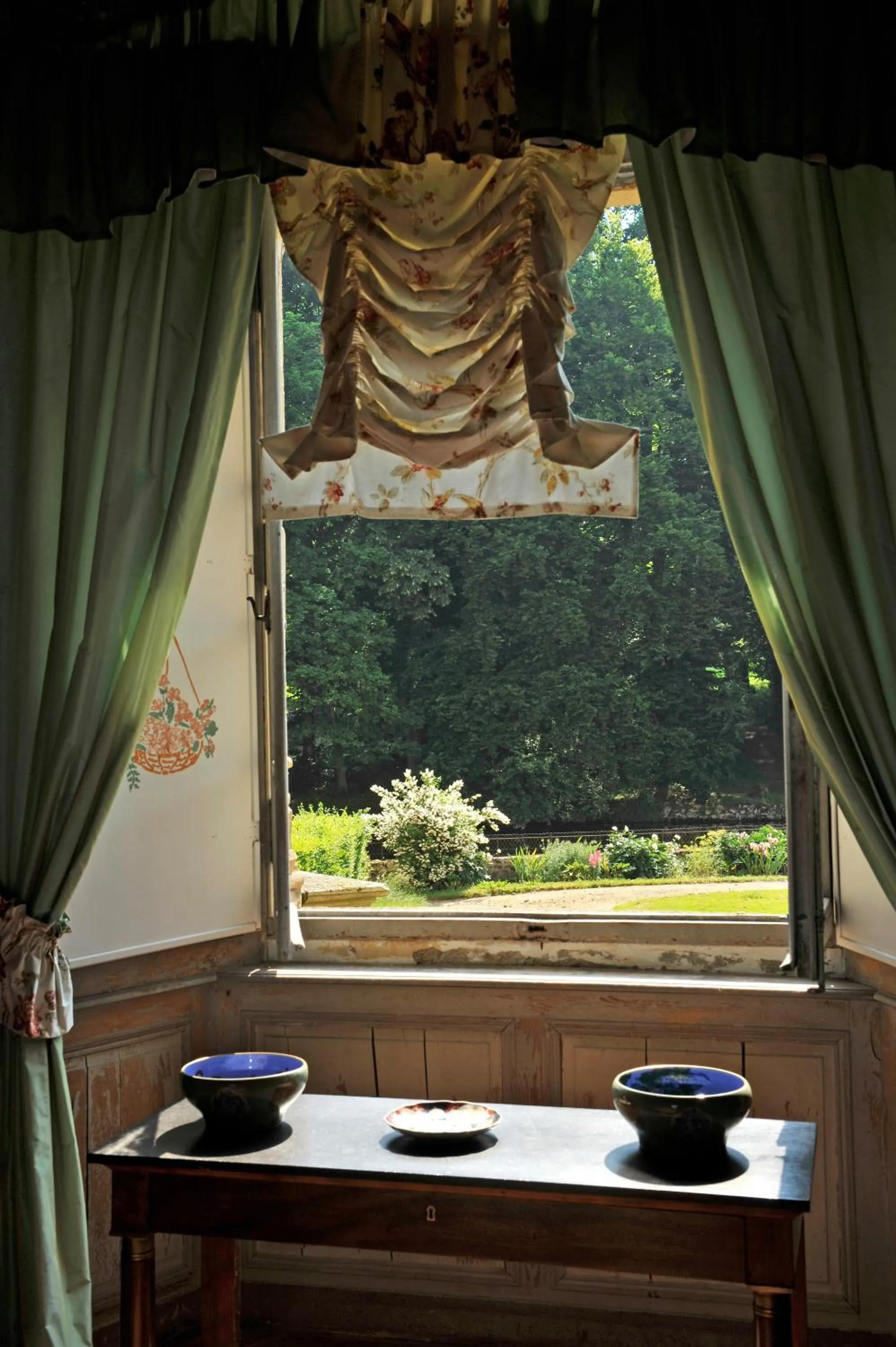 Garden in Château des Martinanches