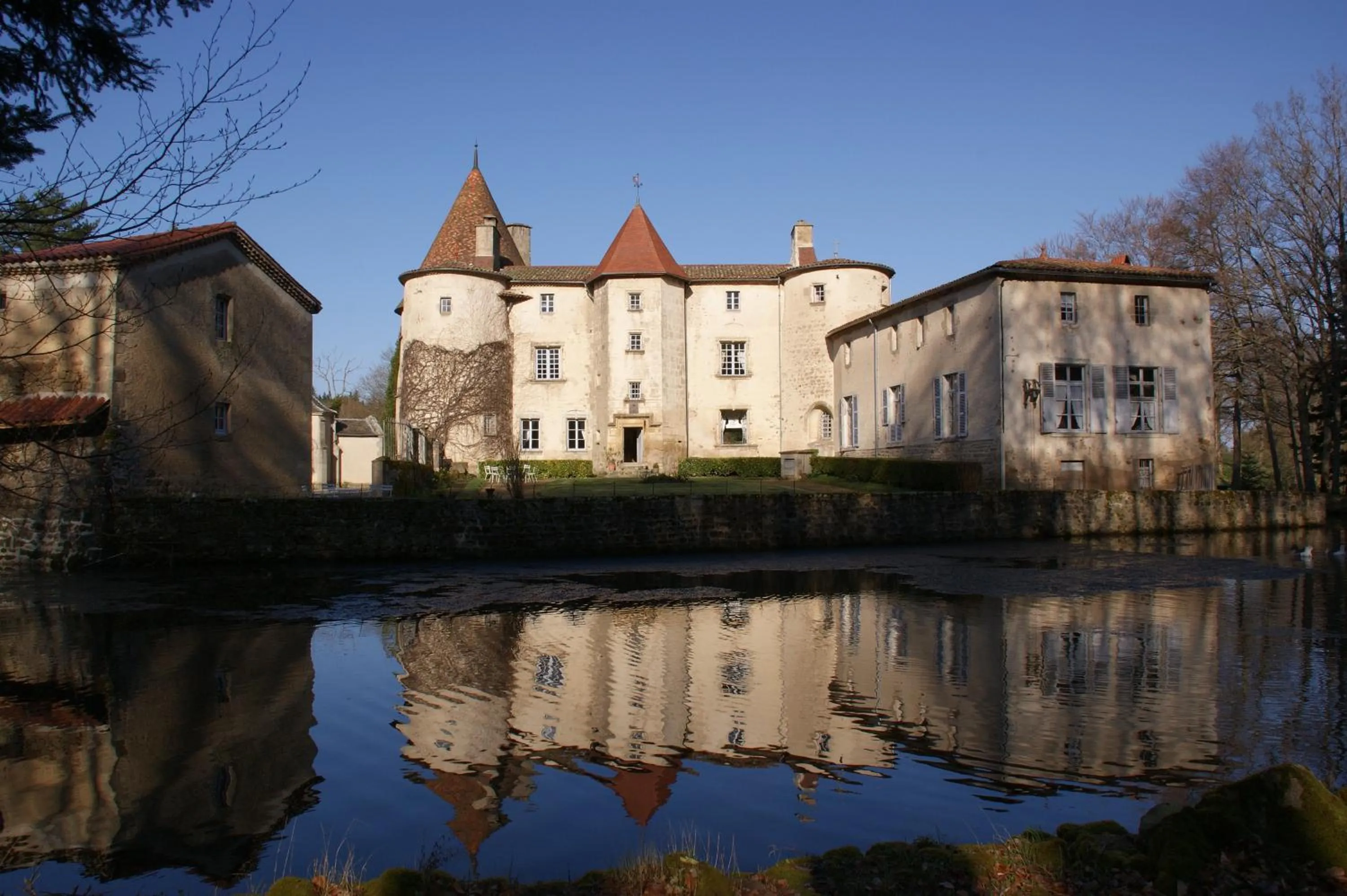 Facade/entrance in Château des Martinanches