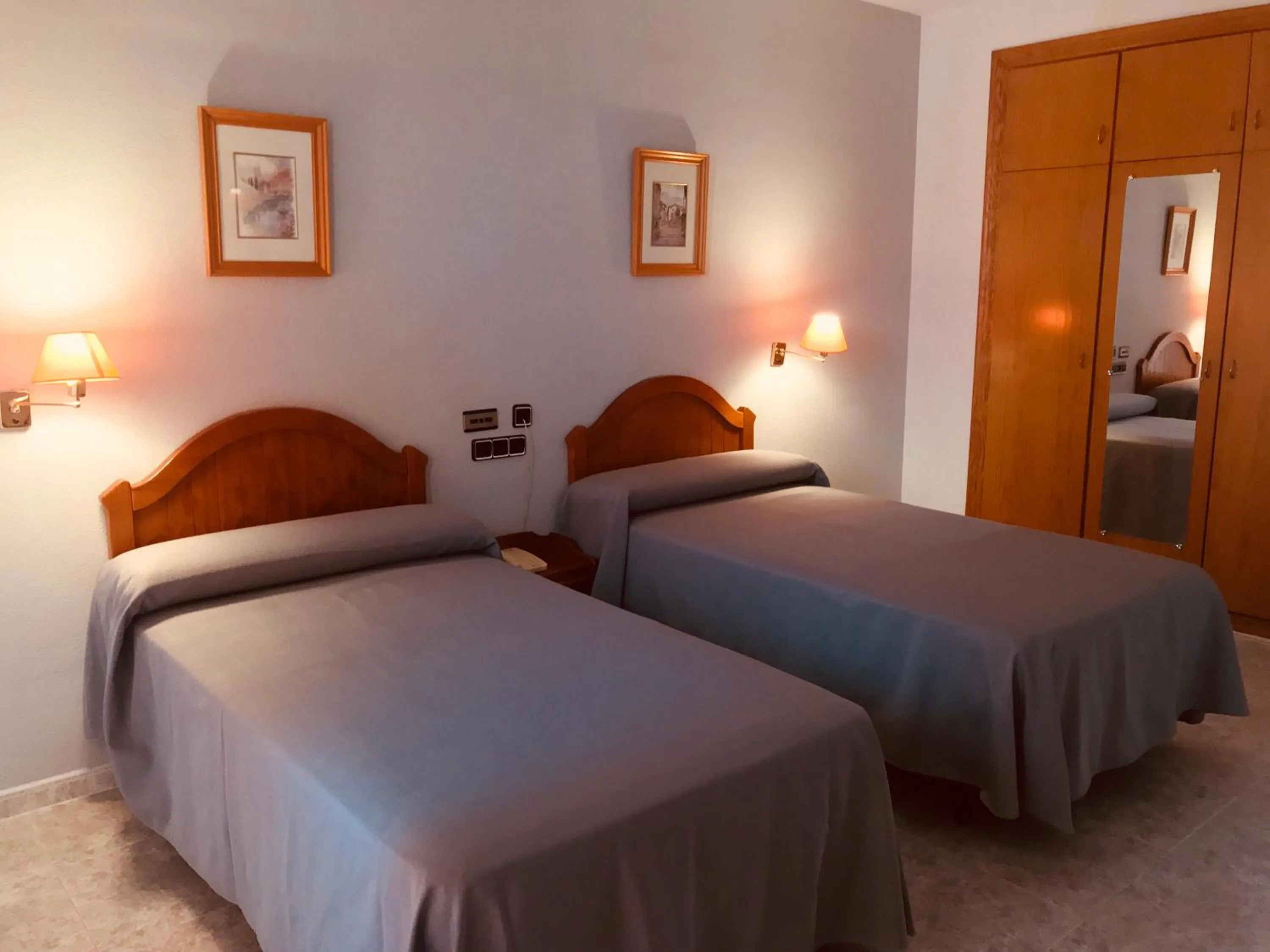 Bed in Hospedium Hotel Twist