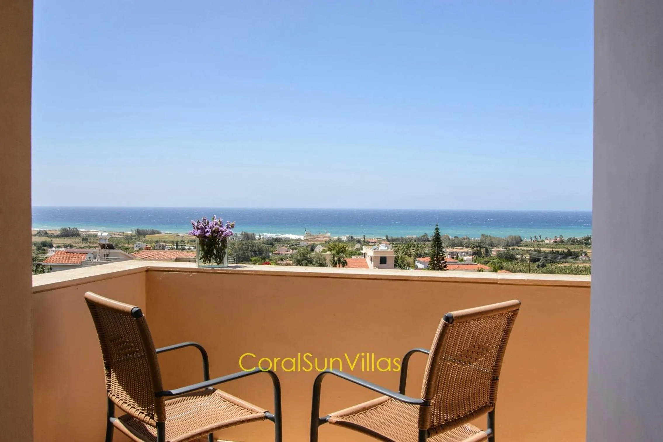 View (from property/room) in Wonderful quiet area, Completely Privacy, Large Private Pool, Colourful Garden