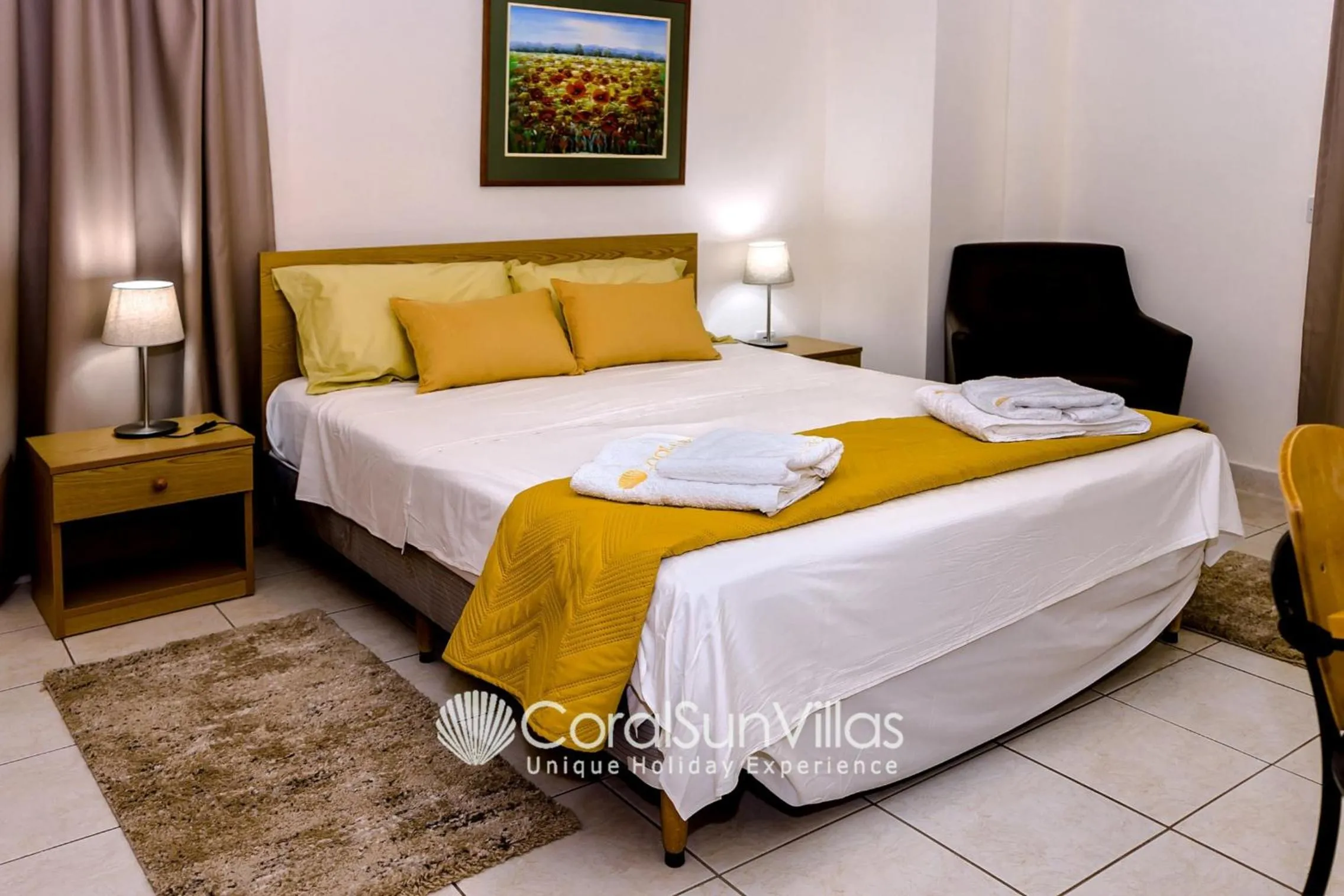 Bed in Wonderful quiet area, Completely Privacy, Large Private Pool, Colourful Garden