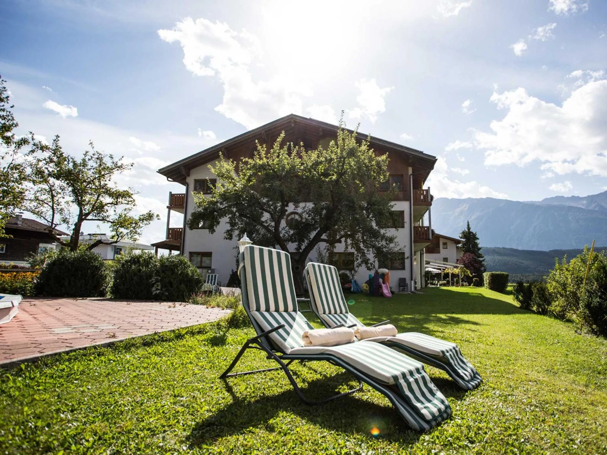 Garden view in Landhotel Jäger TOP
