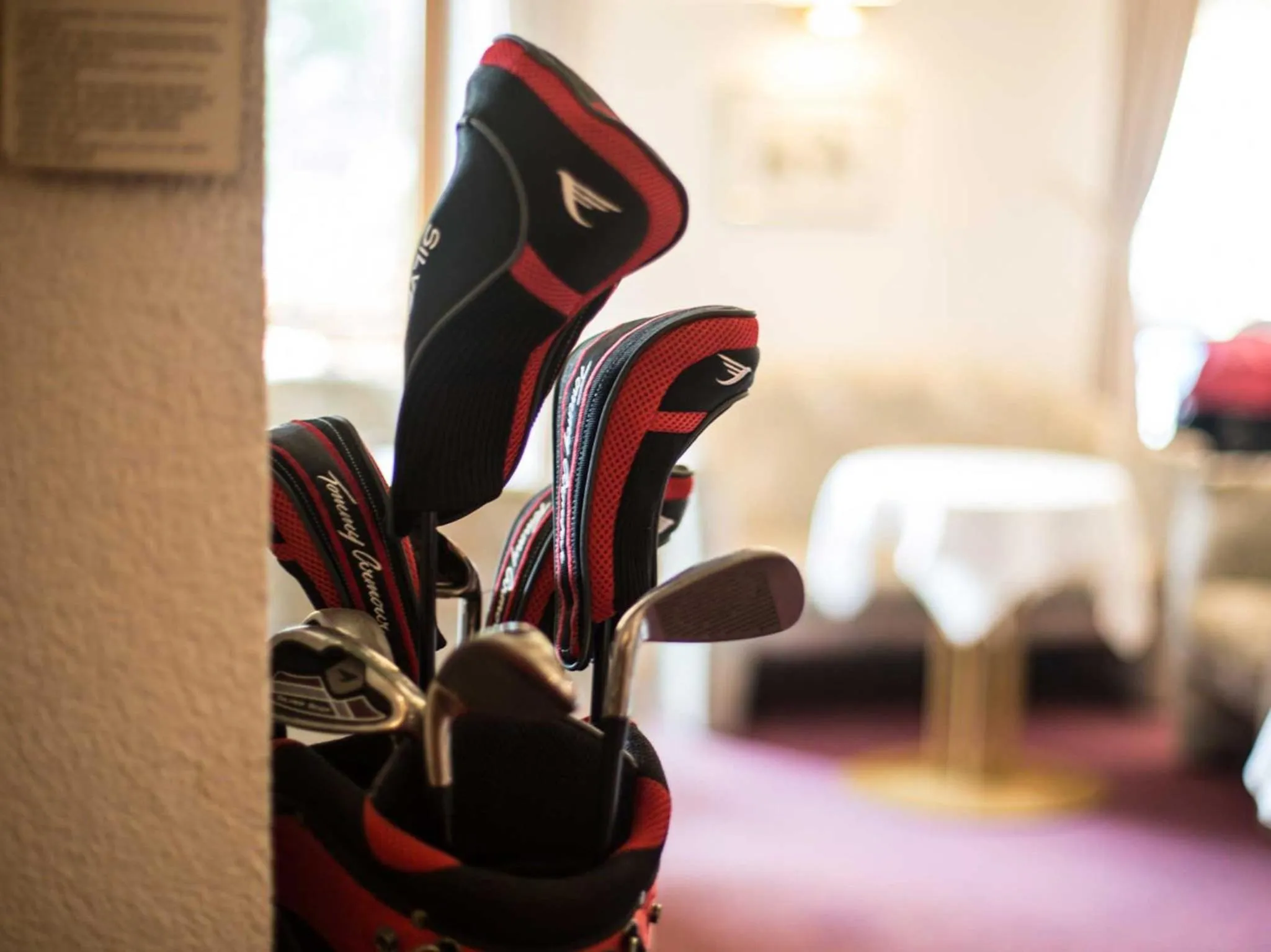 Golfcourse, Bed in Landhotel Jäger TOP