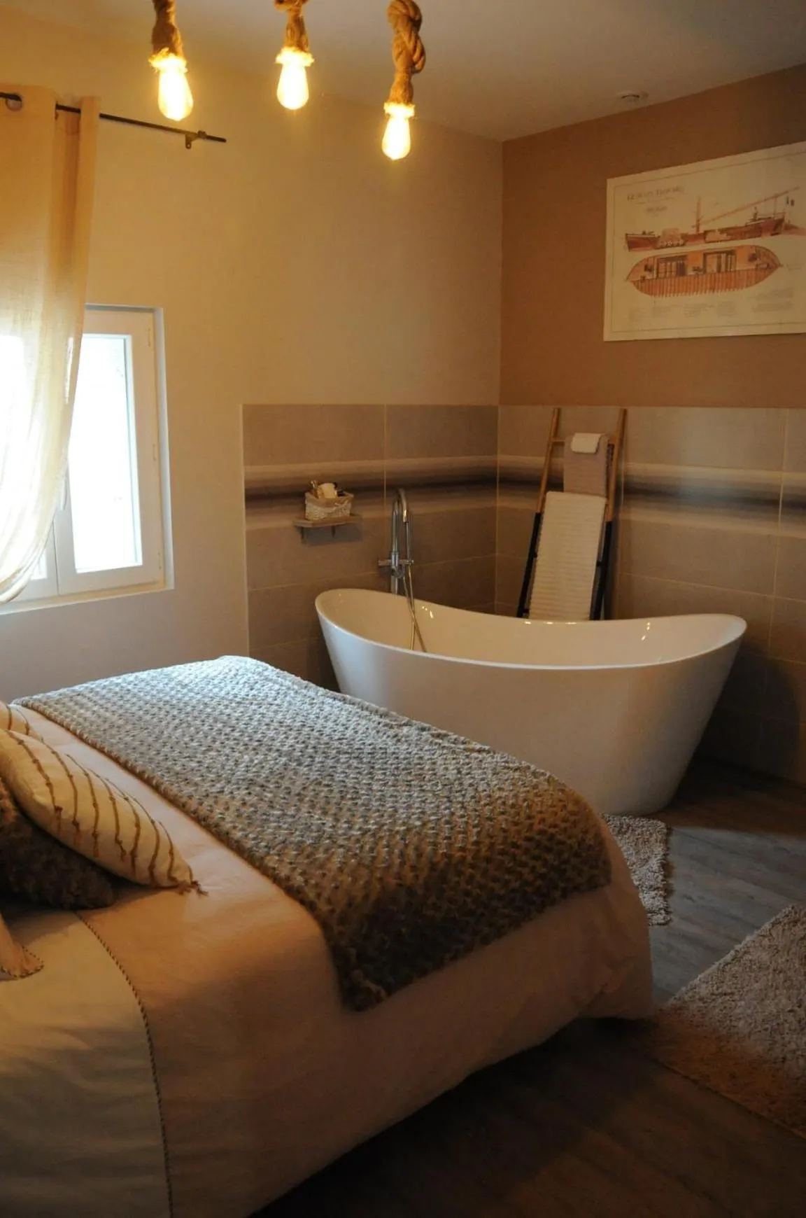 Bed in Le Nid de Sigogne