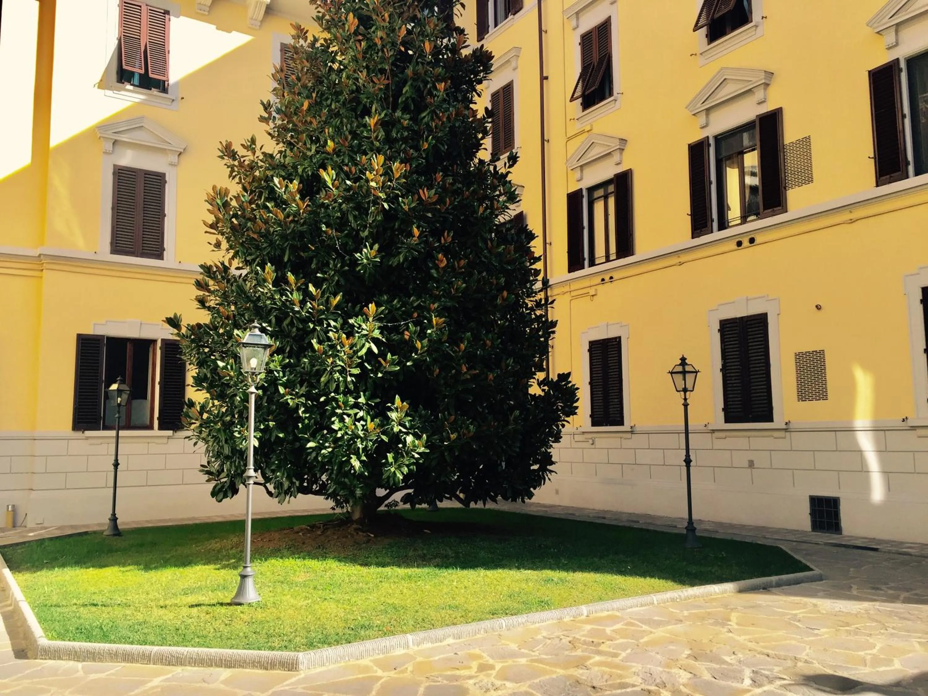 Garden view in Residenza Johanna I