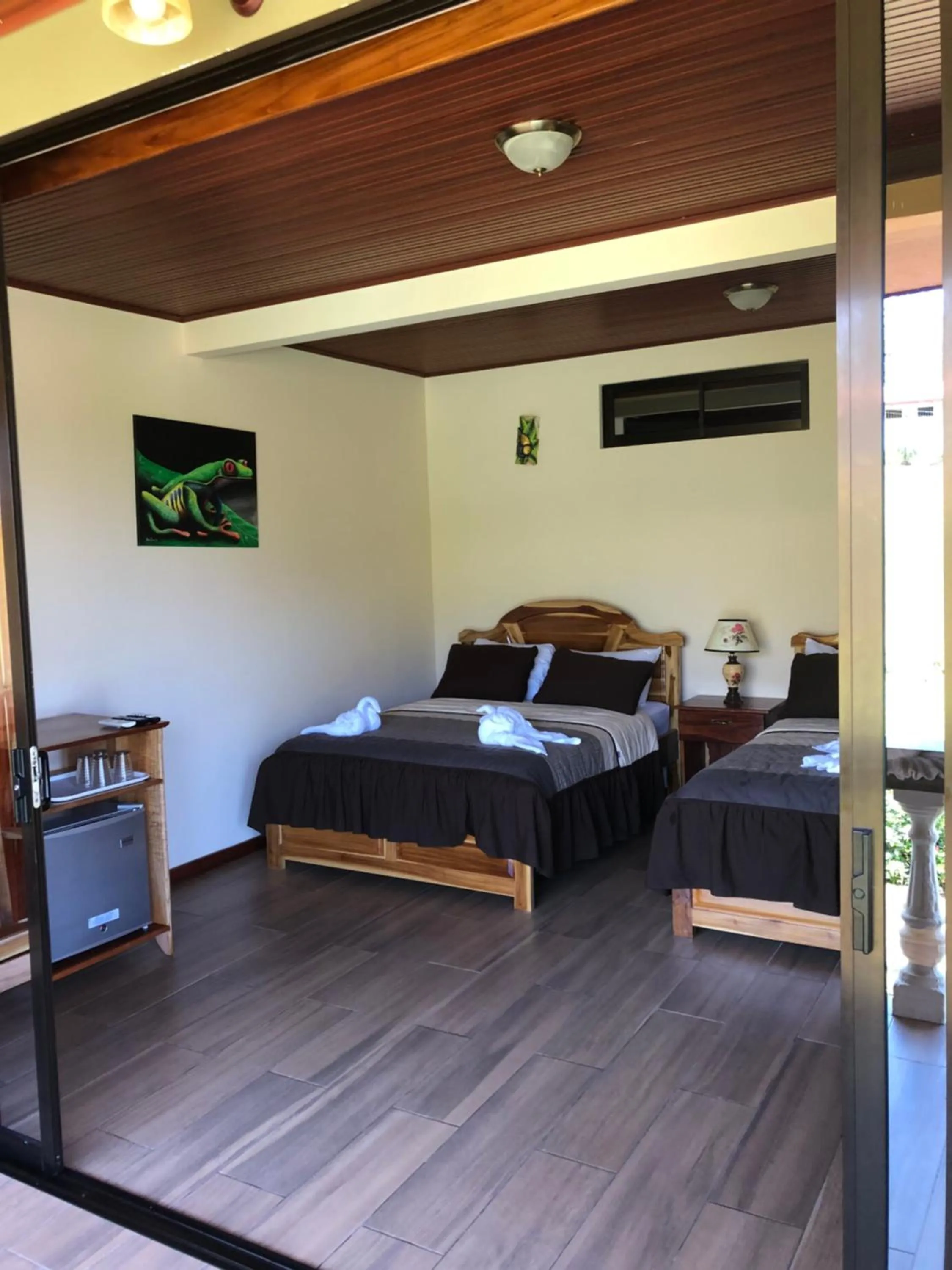 Bed in Jacamar Corcovado Drake Bay