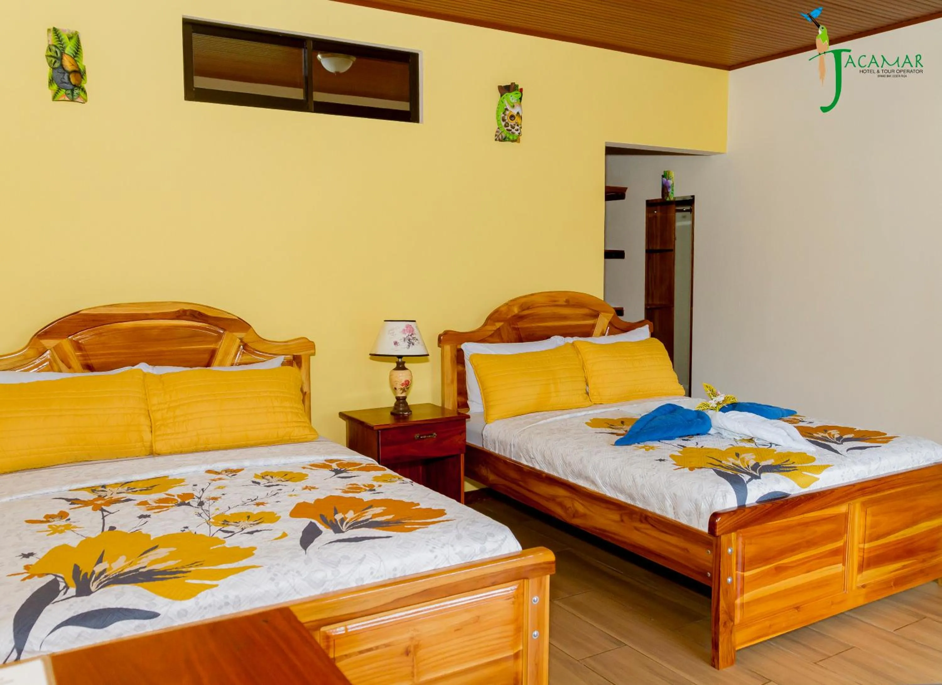 Bed in Jacamar Corcovado Drake Bay